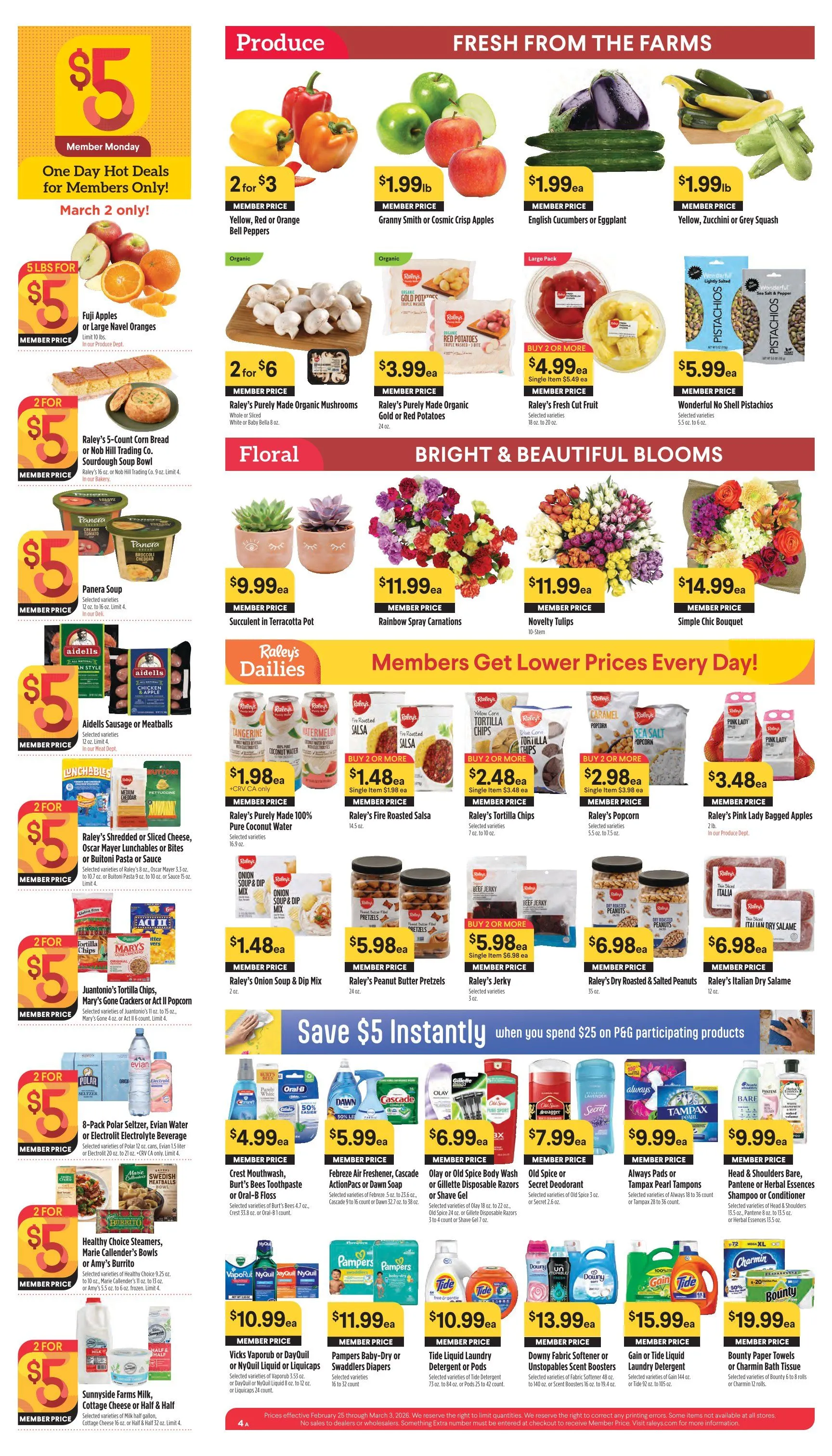 Weekly ad Raley's Sales from February 25 to March 3 2026 - Page 4