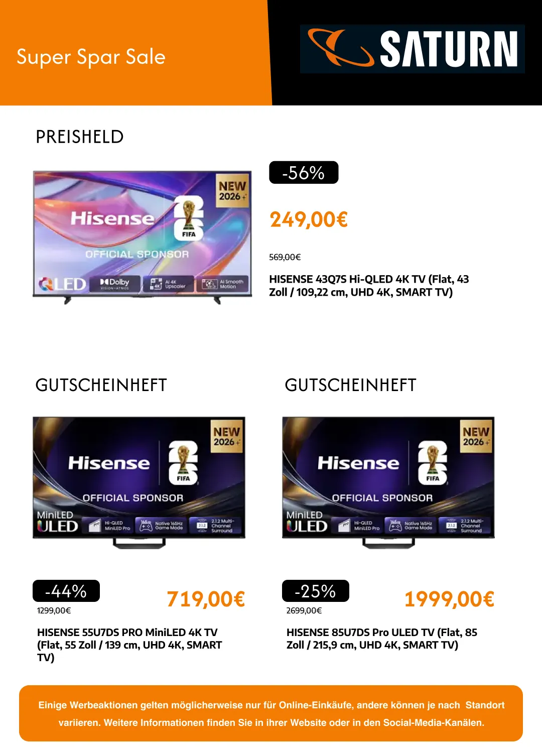 Saturn Angebote von 30. Juli bis 18. August 2026 - Prospekt seite 4
