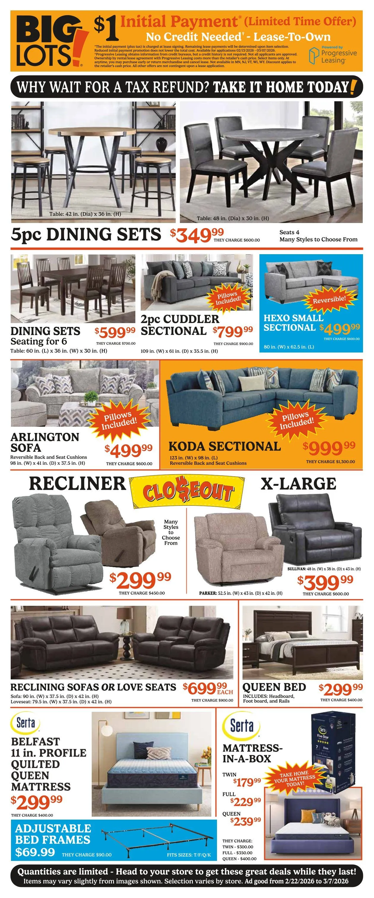 Weekly ad Big Lots Sales from February 22 to March 7 2026 - Page 4