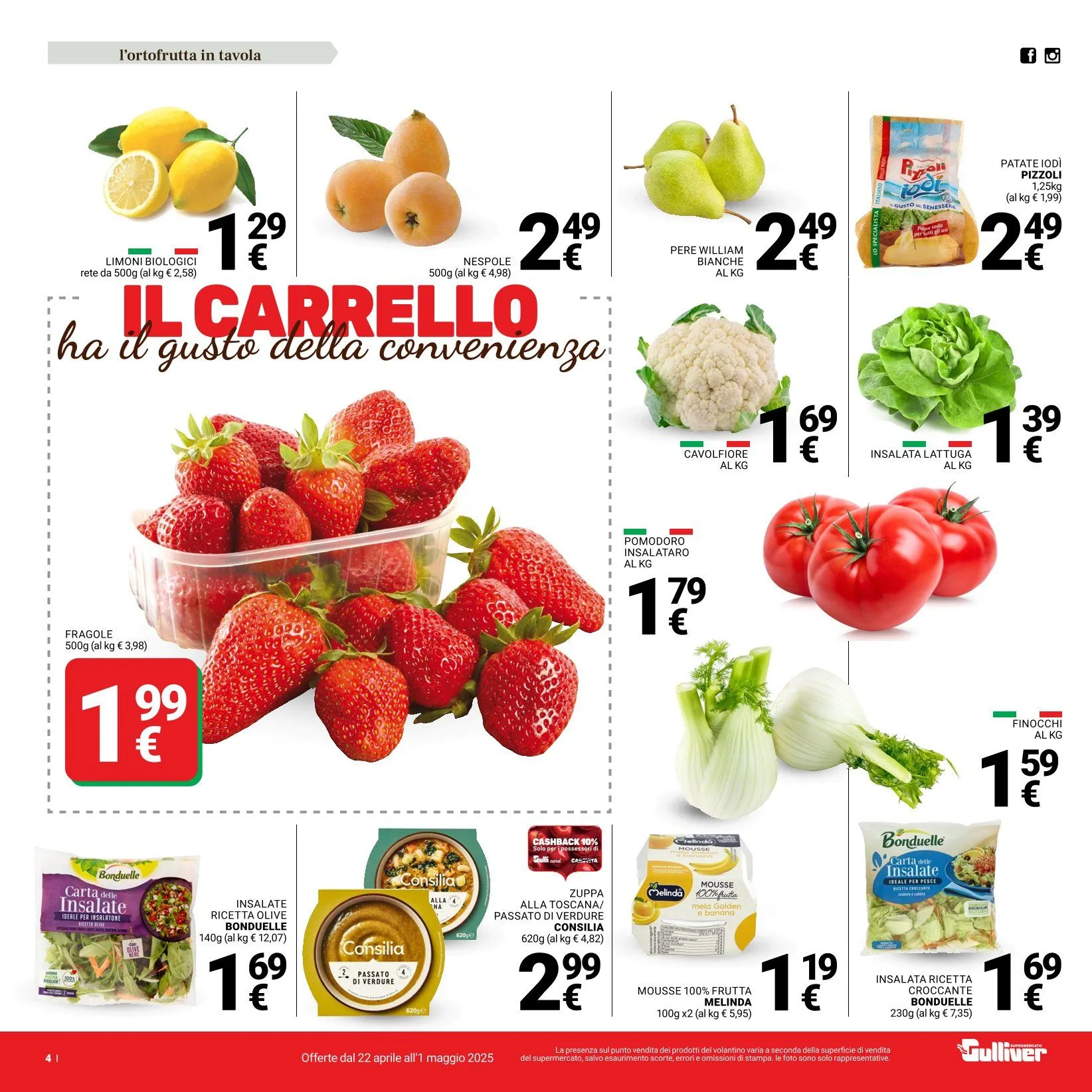 Volantini Gulliver da 22 aprile a 1 maggio di 2025 - Pagina del volantino 4