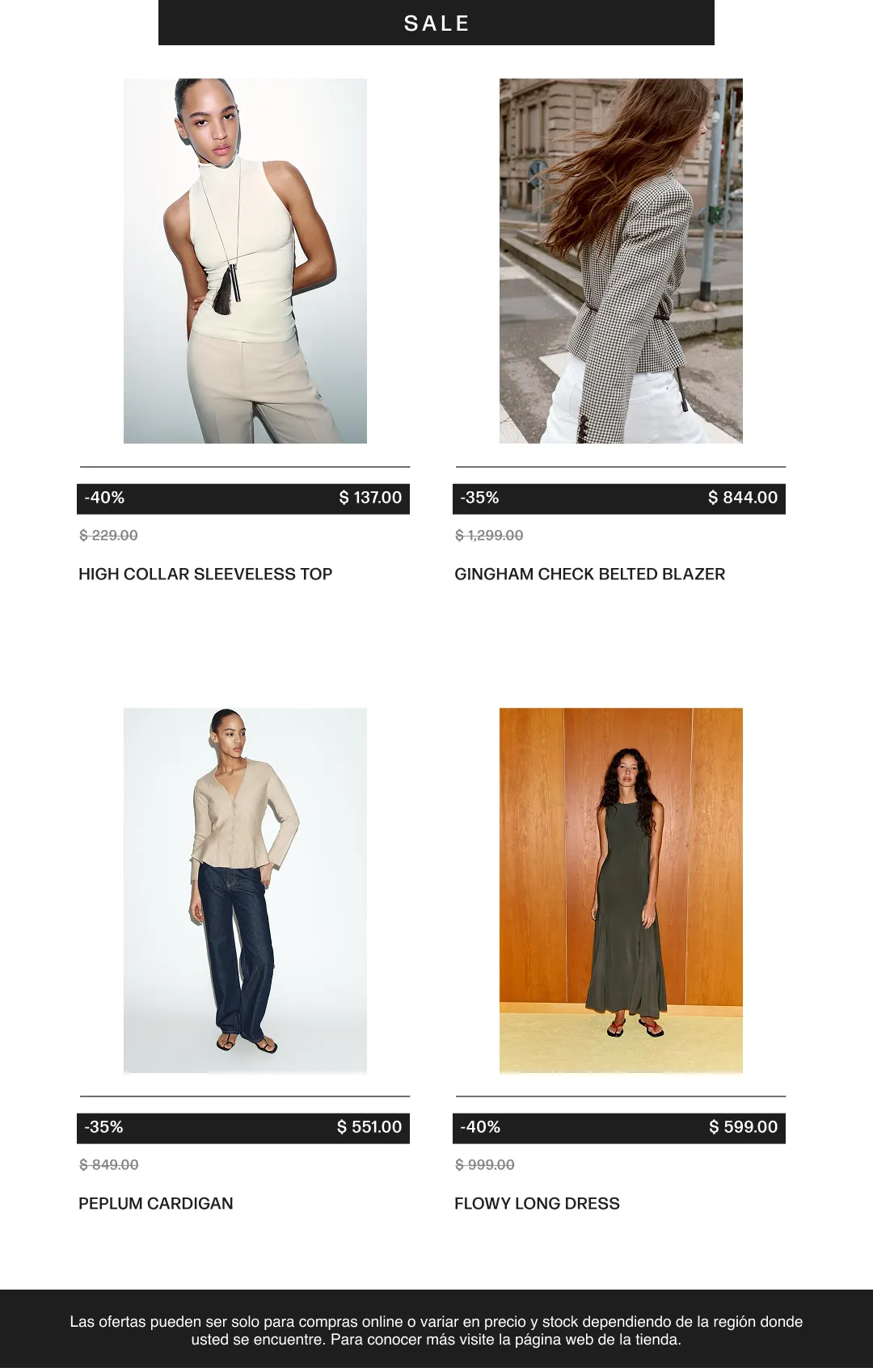 Catálogo de Zara Ofertas 26 de junio al 10 de julio 2026 - Pagina 4