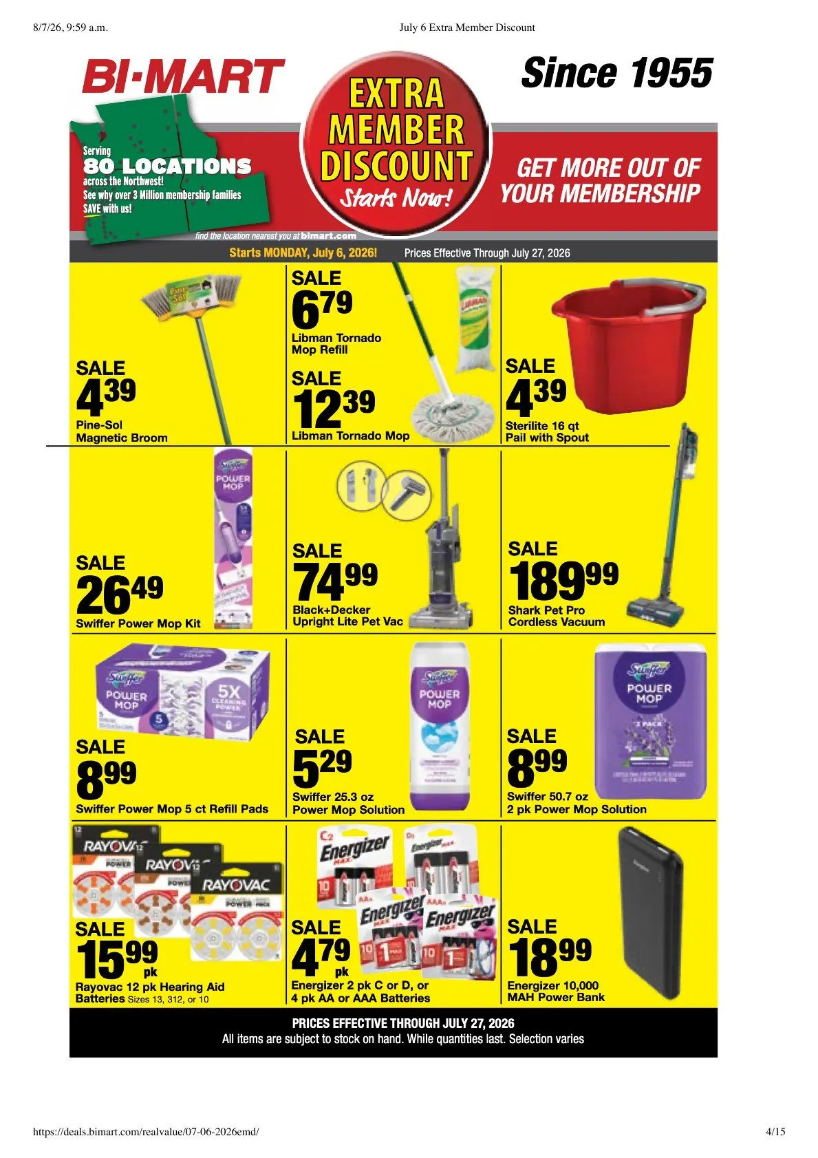 Weekly ad Bi-Mart Sales from July 6 to July 27 2026 - Page 4