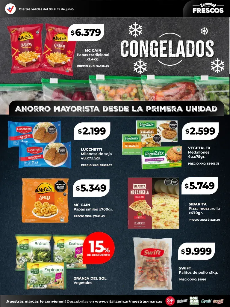Ofertas de Vital Ofertas Frescos 9 de junio al 15 de junio 2025 - Página 4 del catálogo