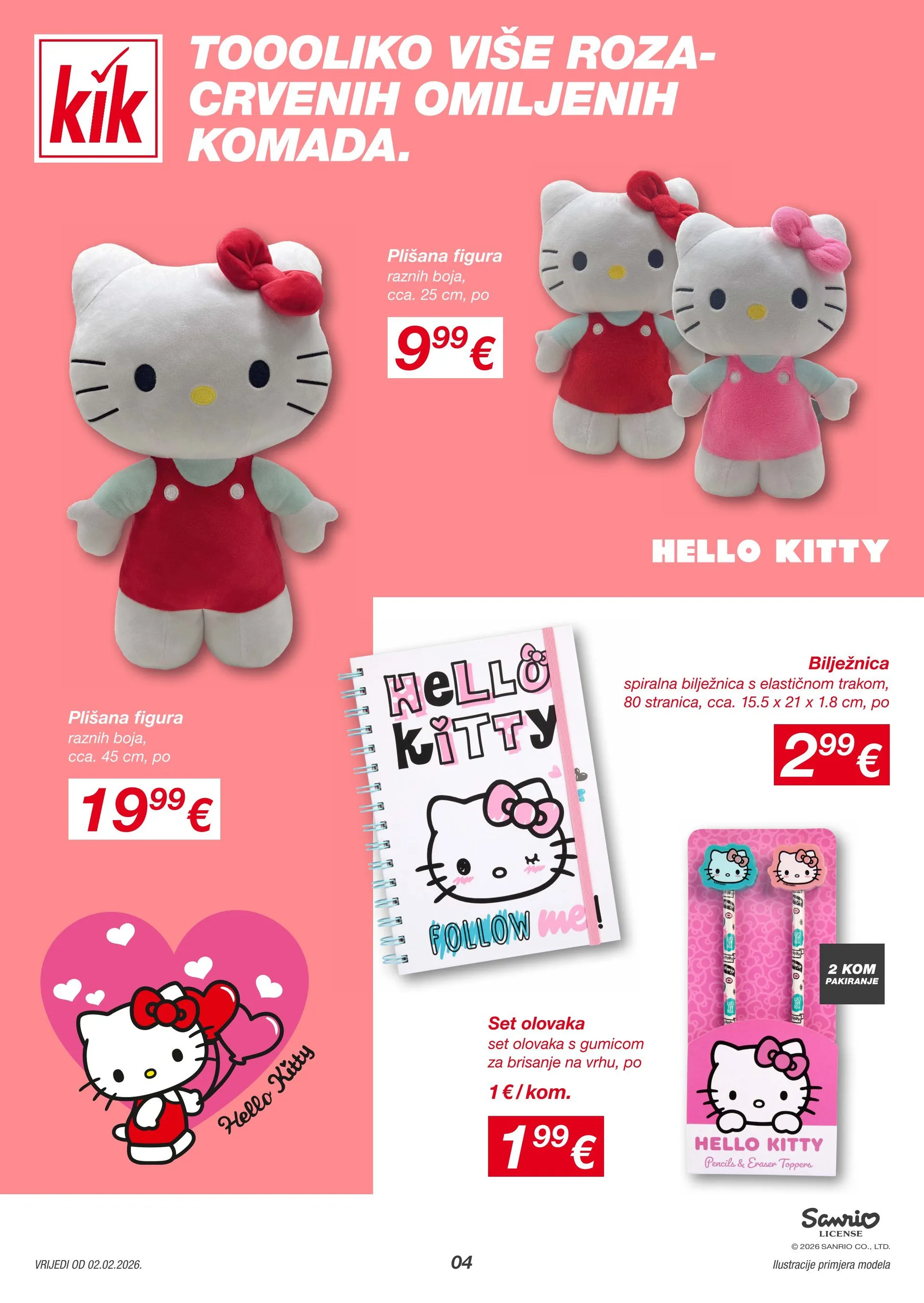 Katalog Najnovije ponude trgovine Kik od 30. siječnja do 28. veljače 2026. - Pregled Stranica 4