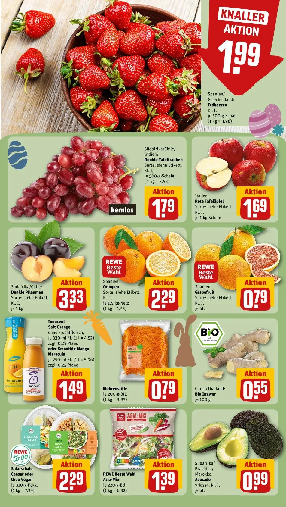 Rewe Prospekt von 31. März bis 6. April 2025 - Prospekt seite 4