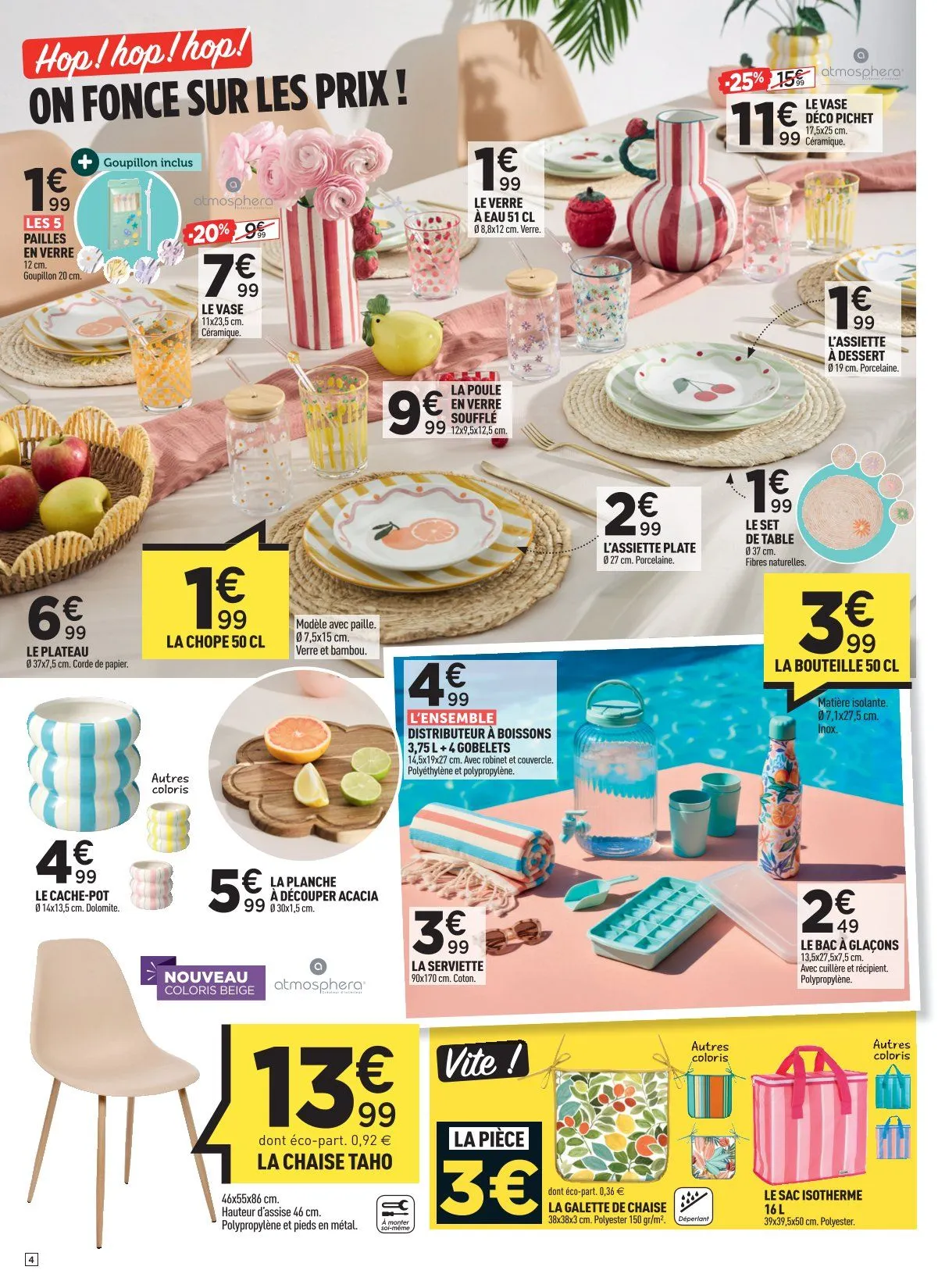 ARRIVÉE DES BEAUX JOURS du 11 mai au 24 mai 2026 - Catalogue page 4