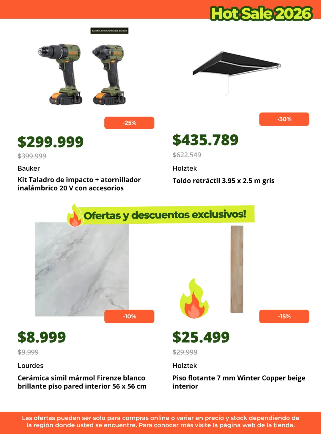 Ofertas de SODIMAC Ofertas 11 de mayo al 30 de mayo 2026 - Página 4 del catálogo