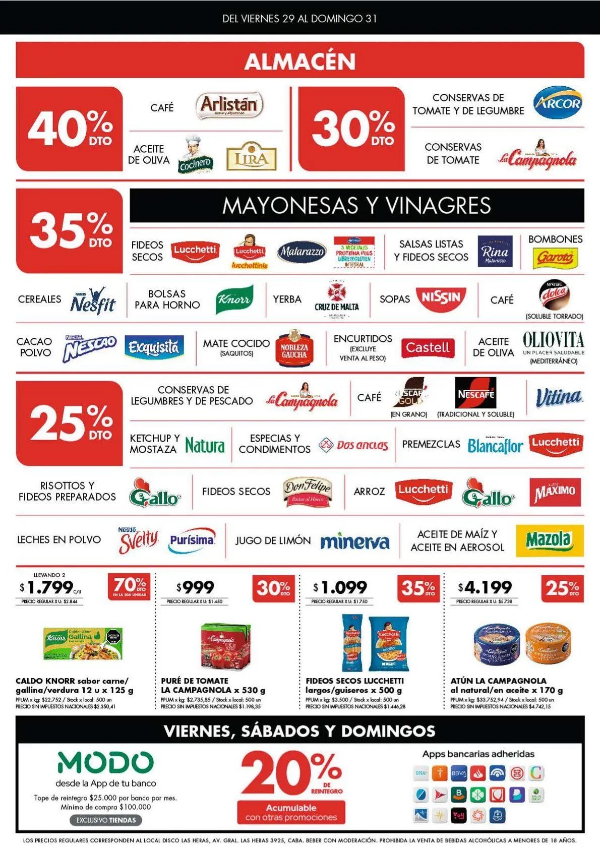 Ofertas de Ofertas Disco 29 de mayo al 31 de mayo 2026 - Página 4 del catálogo
