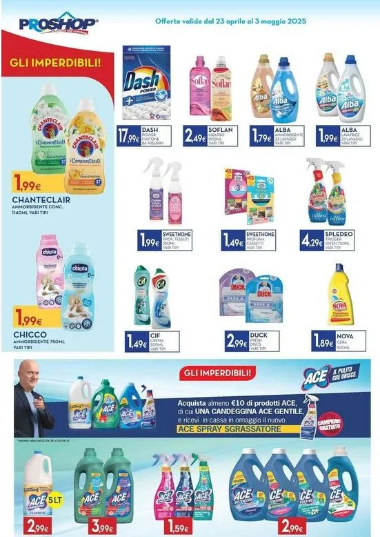 Volantini Proshop da 23 aprile a 3 maggio di 2025 - Pagina del volantino 3