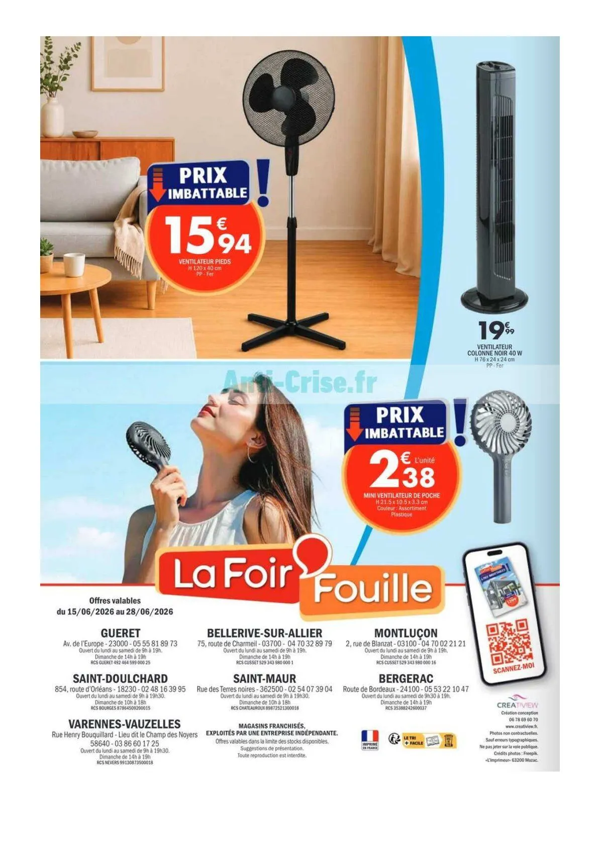 Catalogues La Foir'Fouille du 15 juin au 28 juin 2026 - Catalogue page 4