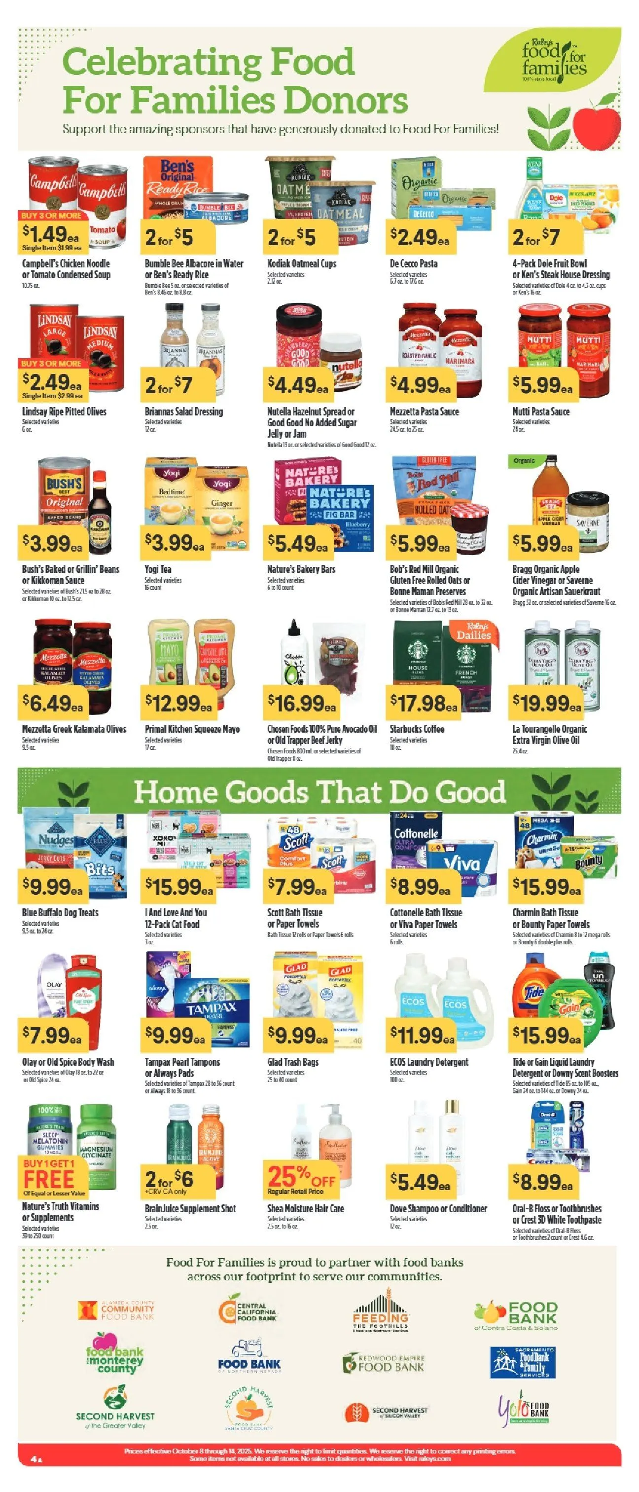 Weekly ad Raley's Sales from October 8 to October 16 2025 - Page 4