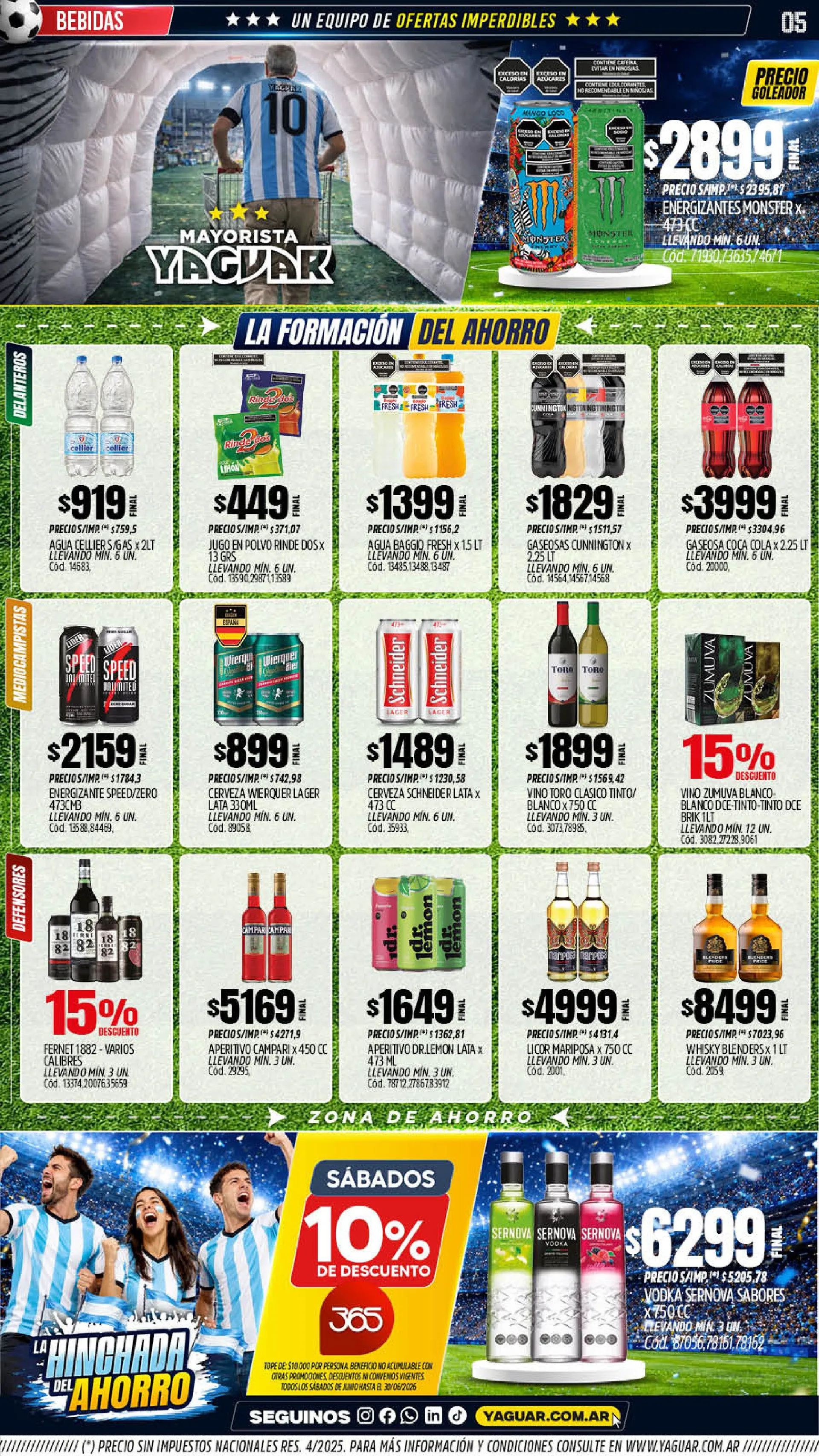 Ofertas de Yaguar Ofertas 22 de junio al 27 de junio 2026 - Página 4 del catálogo