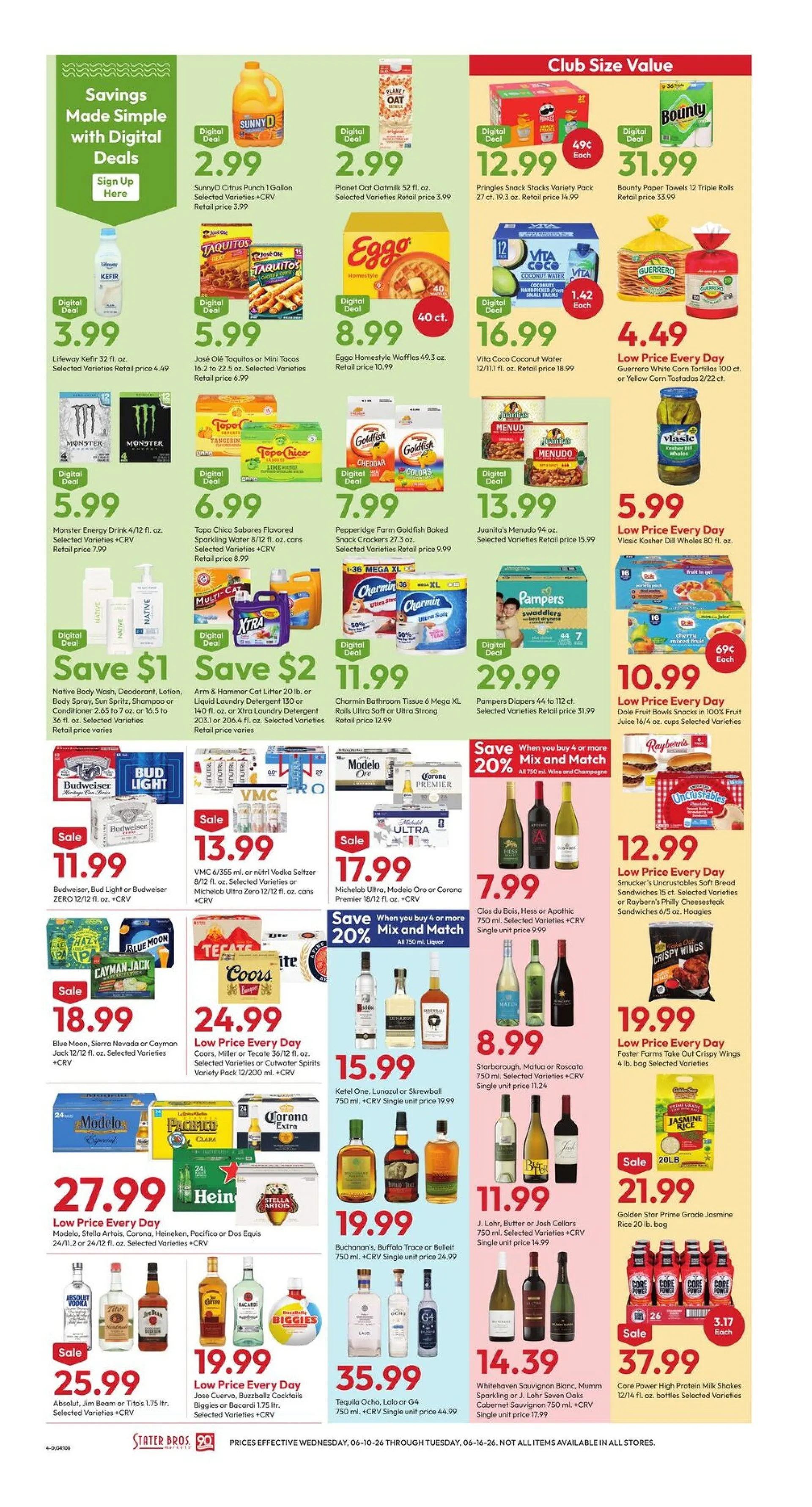 Weekly ad  Stater Bros. Sales from June 10 to June 16 2026 - Page 4