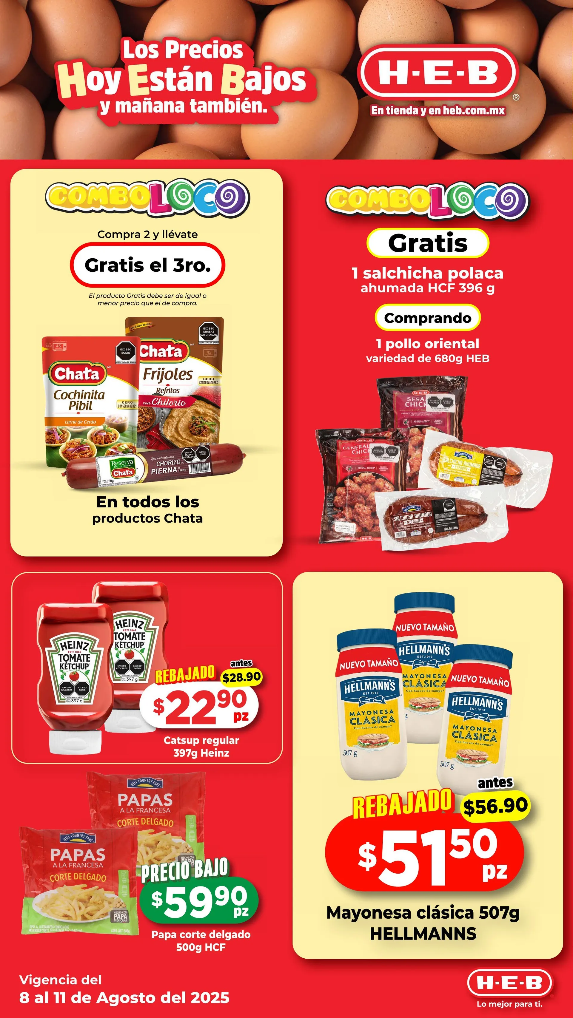 Catálogo de H-E-B logo de catálogo  8 de agosto al 12 de agosto 2025 - Pagina 4