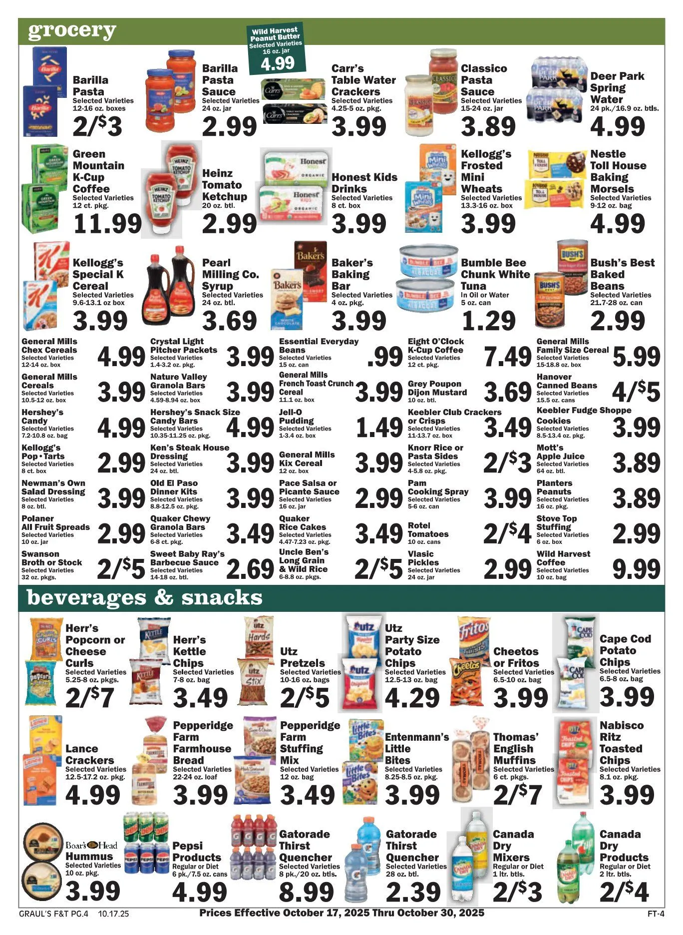 Weekly ad Graul's Market Sales from October 17 to October 30 2025 - Page 4