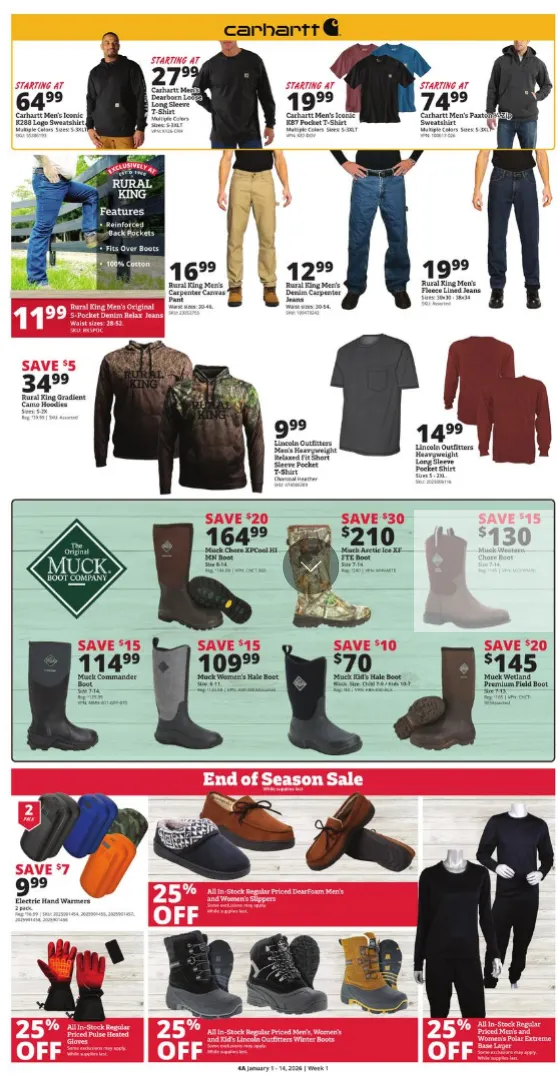 Weekly ad Rural King Sales from January 1 to January 14 2026 - Page 4