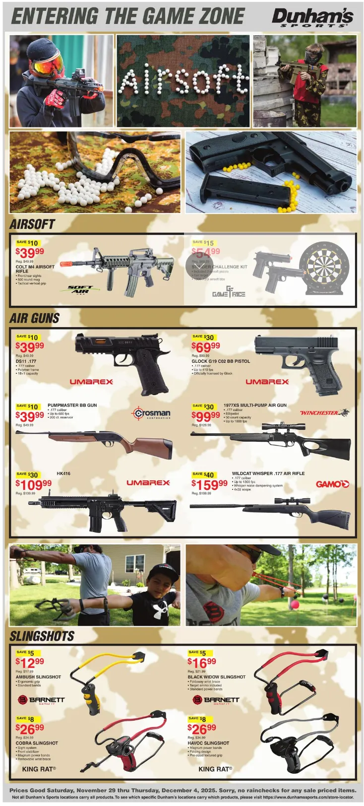 Weekly ad Dunham's Sports  Sales from December 1 to December 4 2025 - Page 4