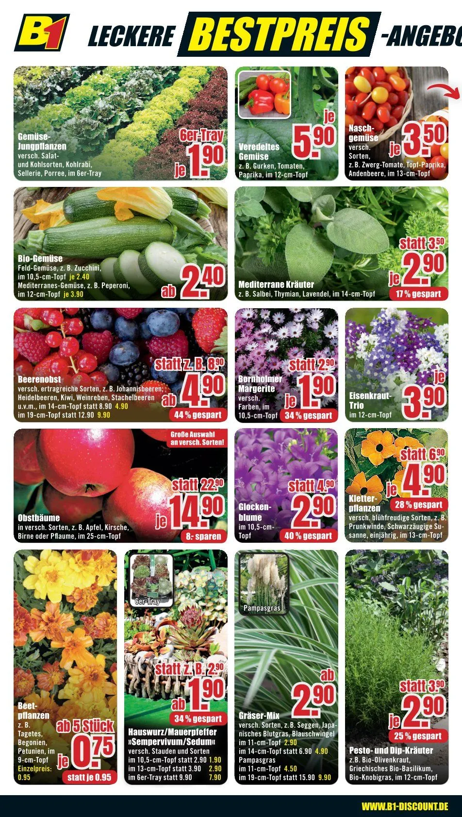 B1 Discount Baumarkt Angebote von 11. April bis 17. April 2026 - Prospekt seite 4