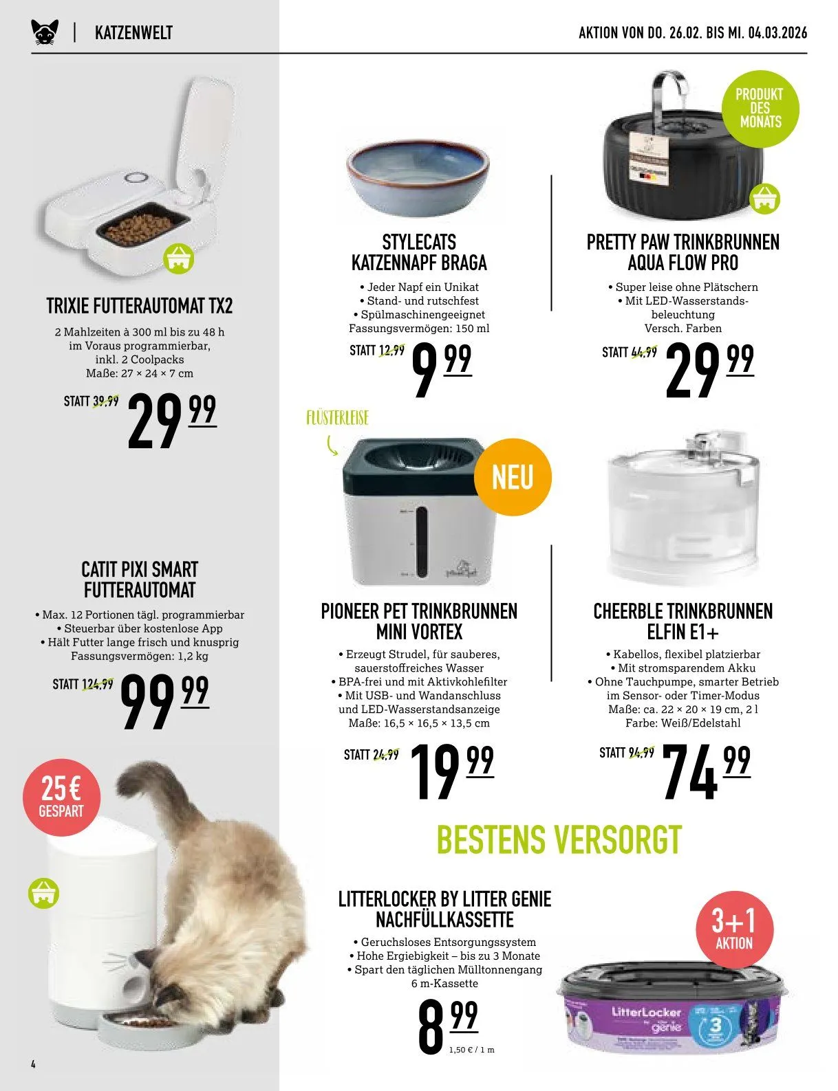 Kölle Zoo Prospekte von 26. Februar bis 4. März 2026 - Prospekt seite 4