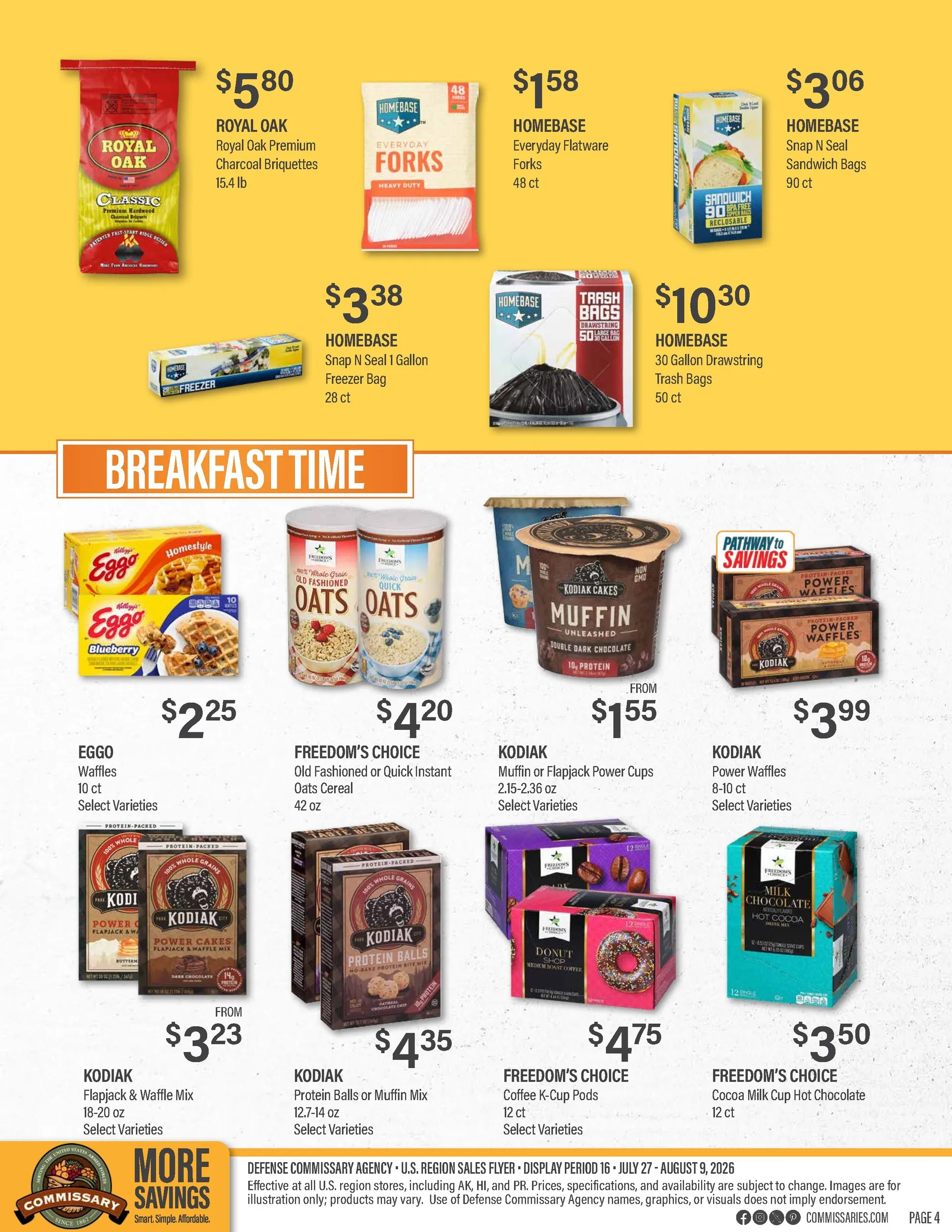 Weekly ad Commissary  Sales from July 27 to August 9 2026 - Page 4