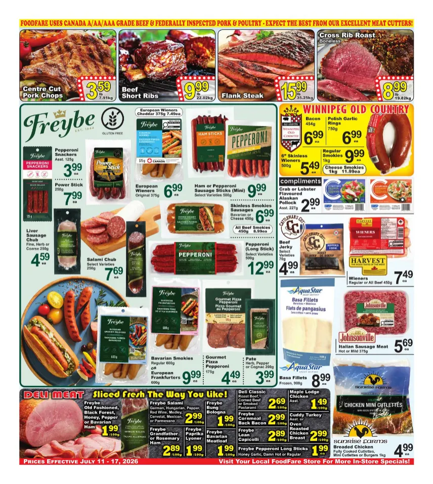Food Fare Sales from July 11 to July 17 2026 - flyer page 4