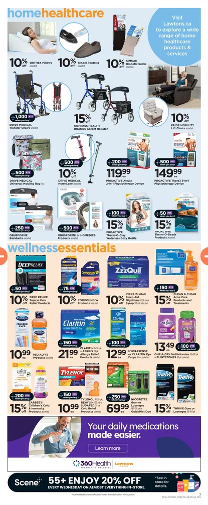Lawtons Drugs Sales from April 24 to April 30 2026 - flyer page 4