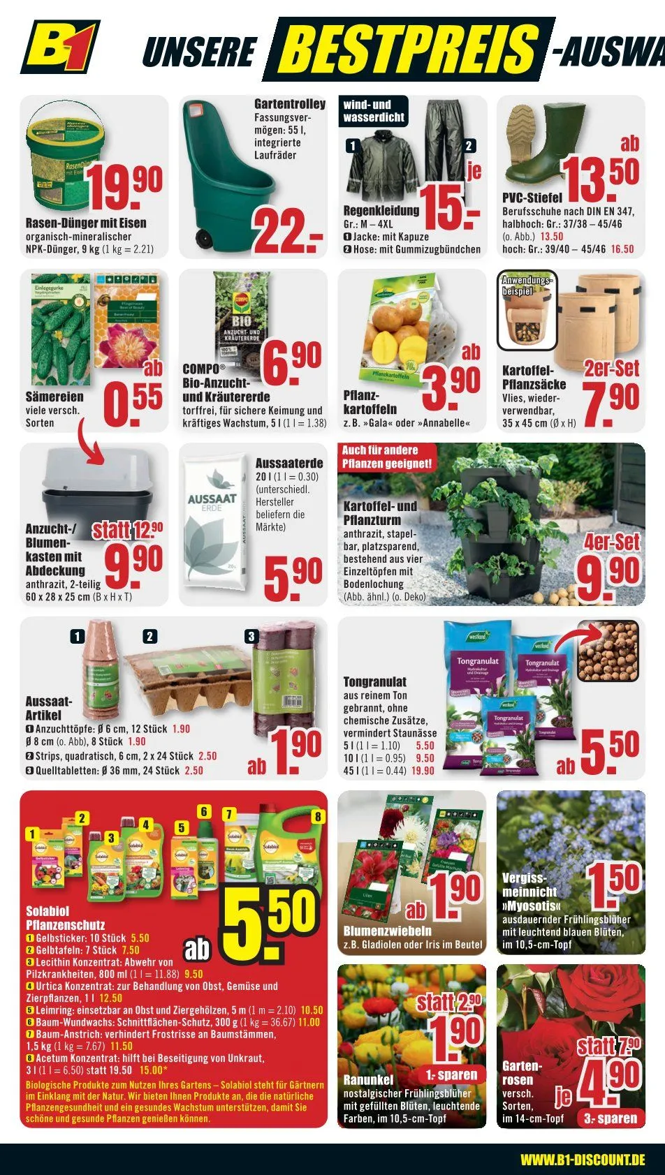 B1 Discount Baumarkt Angebote von 8. März bis 14. März 2025 - Prospekt seite 4