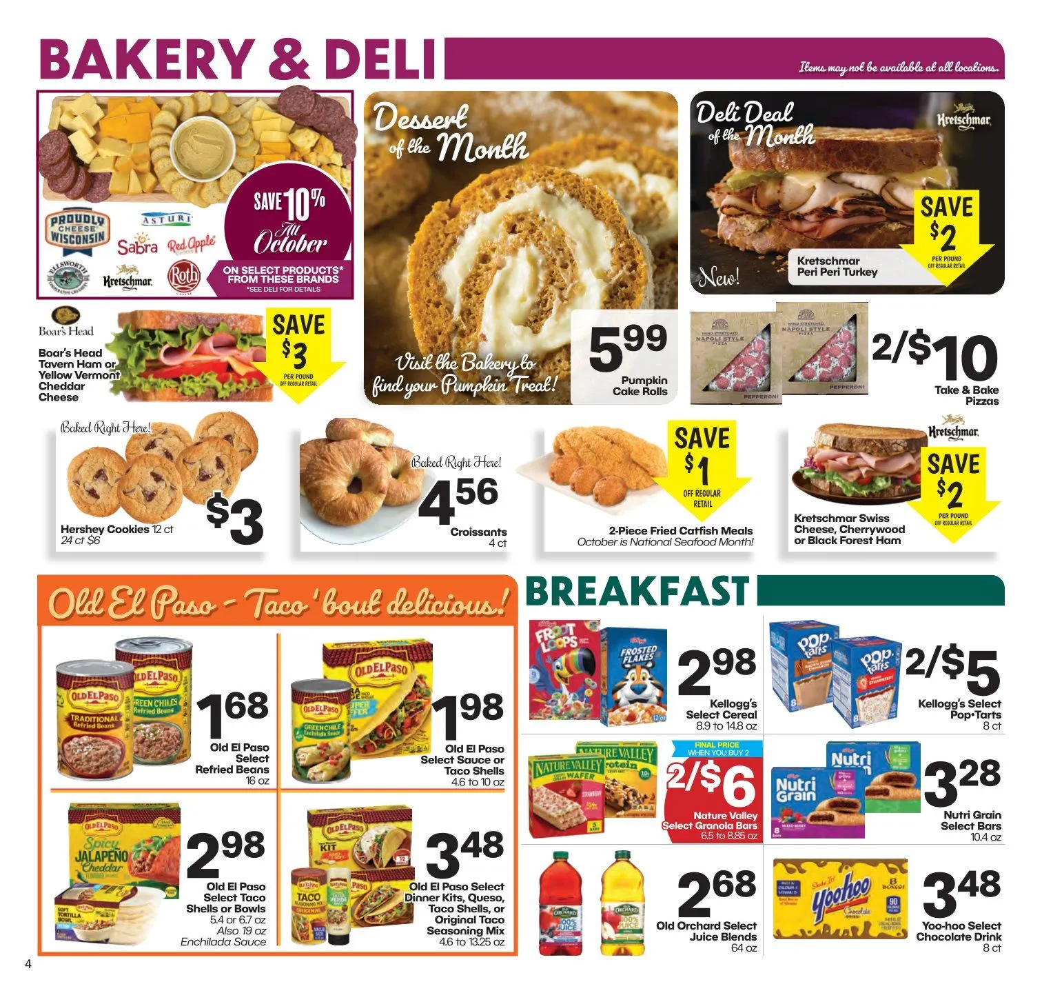 Weekly ad Harps Foods Sales from October 1 to October 7 2025 - Page 4