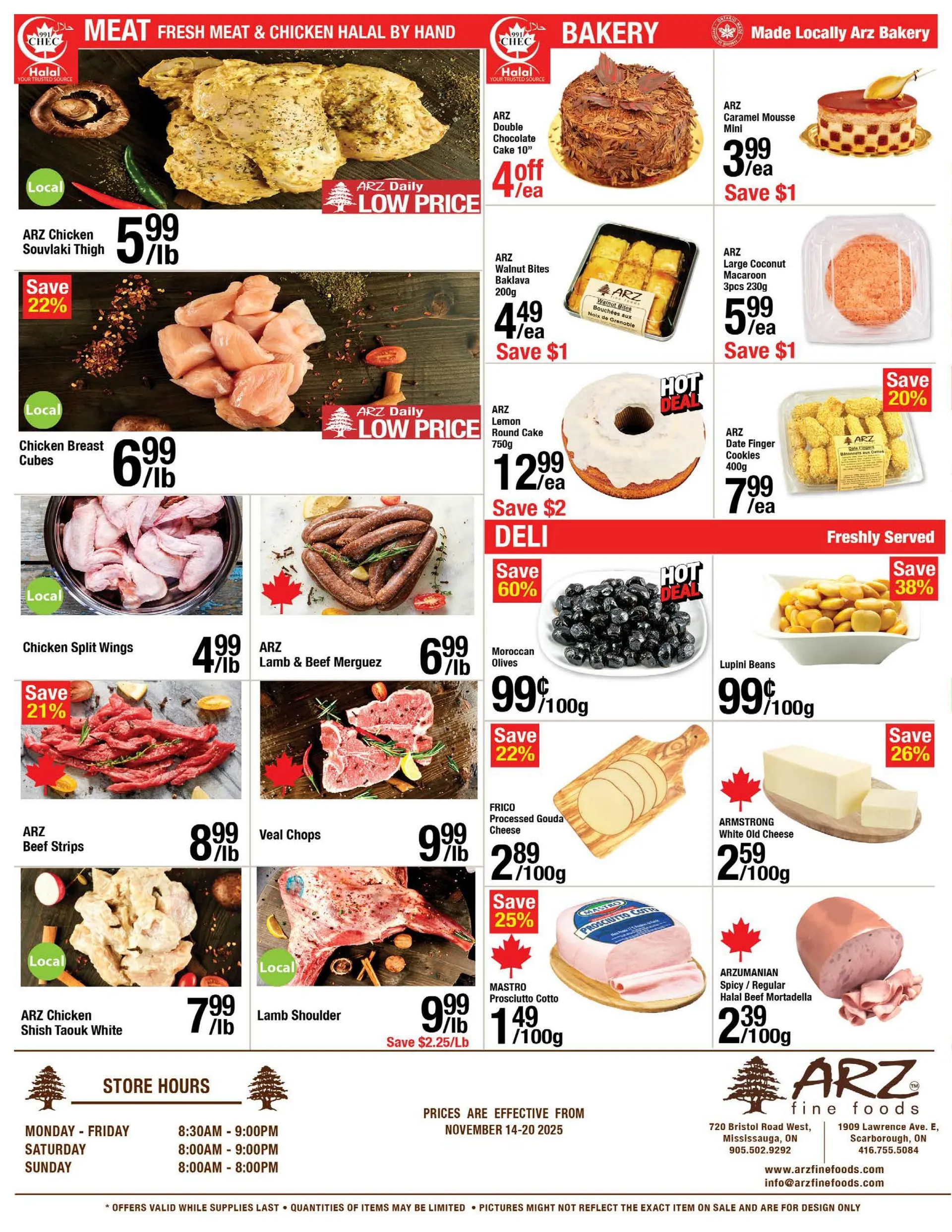 Arz Fine Foods Sales from November 14 to November 20 2025 - flyer page 4