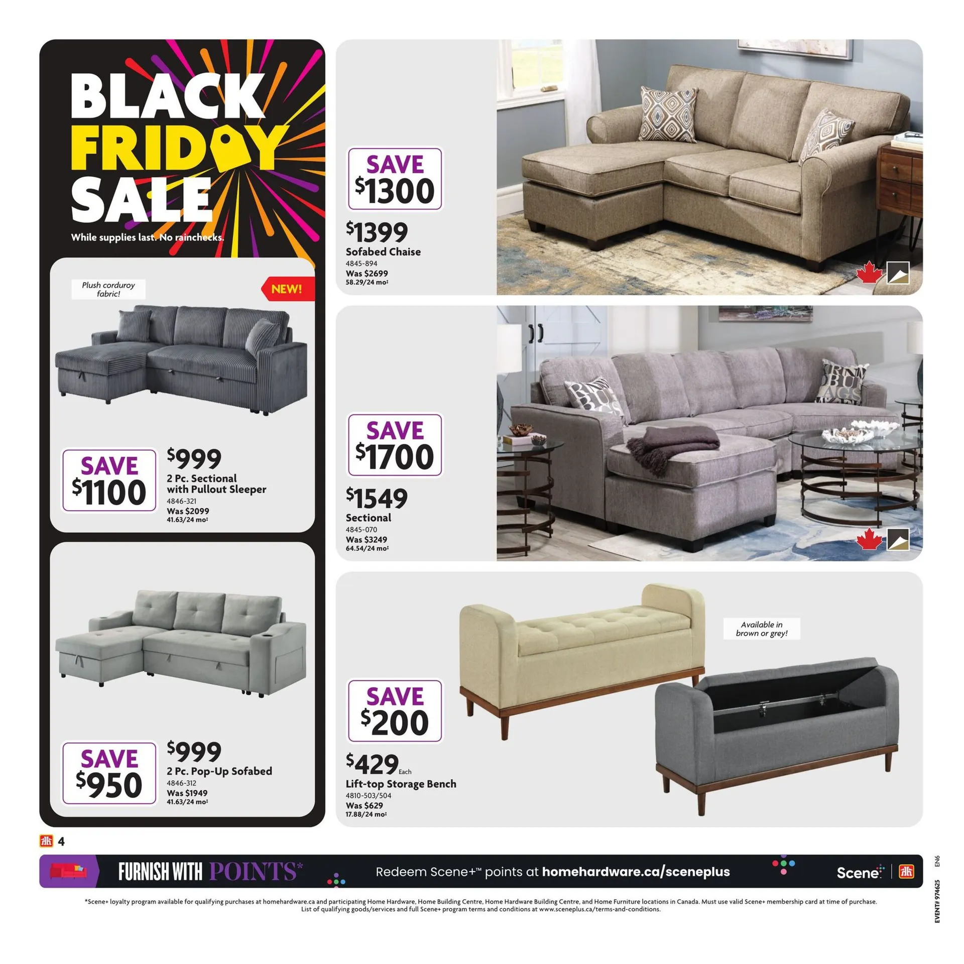 Home Hardware Sales from November 17 to November 30 2025 - flyer page 4