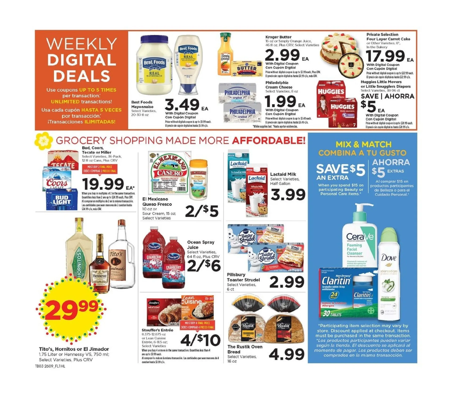 Weekly promotion  Food 4 Less Sales spanning from April 1 to April 7 2026 - Page 4 for Catalogue 365