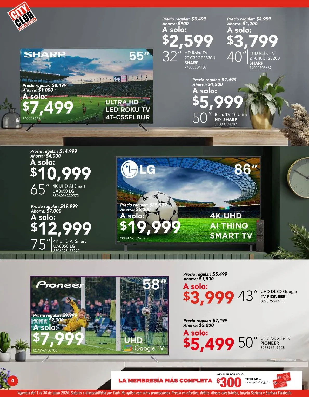 Catálogo de City Club Ofertas 1 de junio al 30 de junio 2026 - Pagina 4