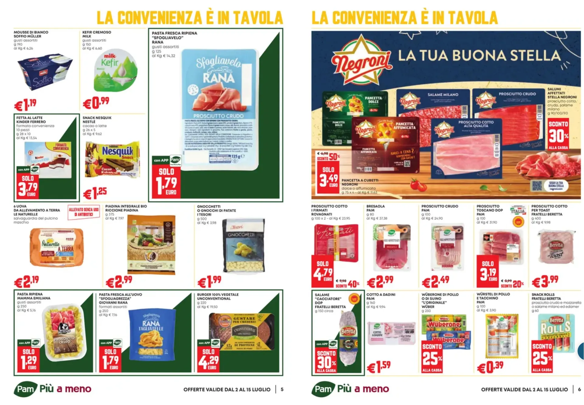 Volantini Pam da 2 luglio a 15 luglio di 2026 - Pagina del volantino 4