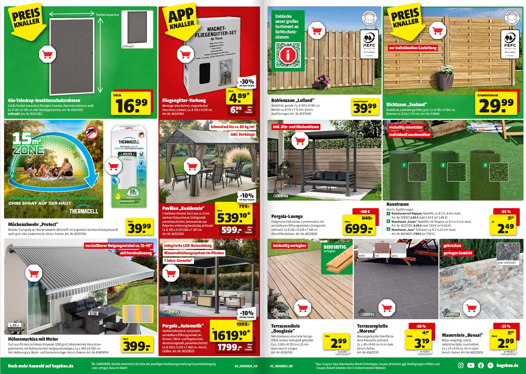 Hagebaumarkt Angebote von 17. Juni bis 20. Juni 2026 - Prospekt seite 4