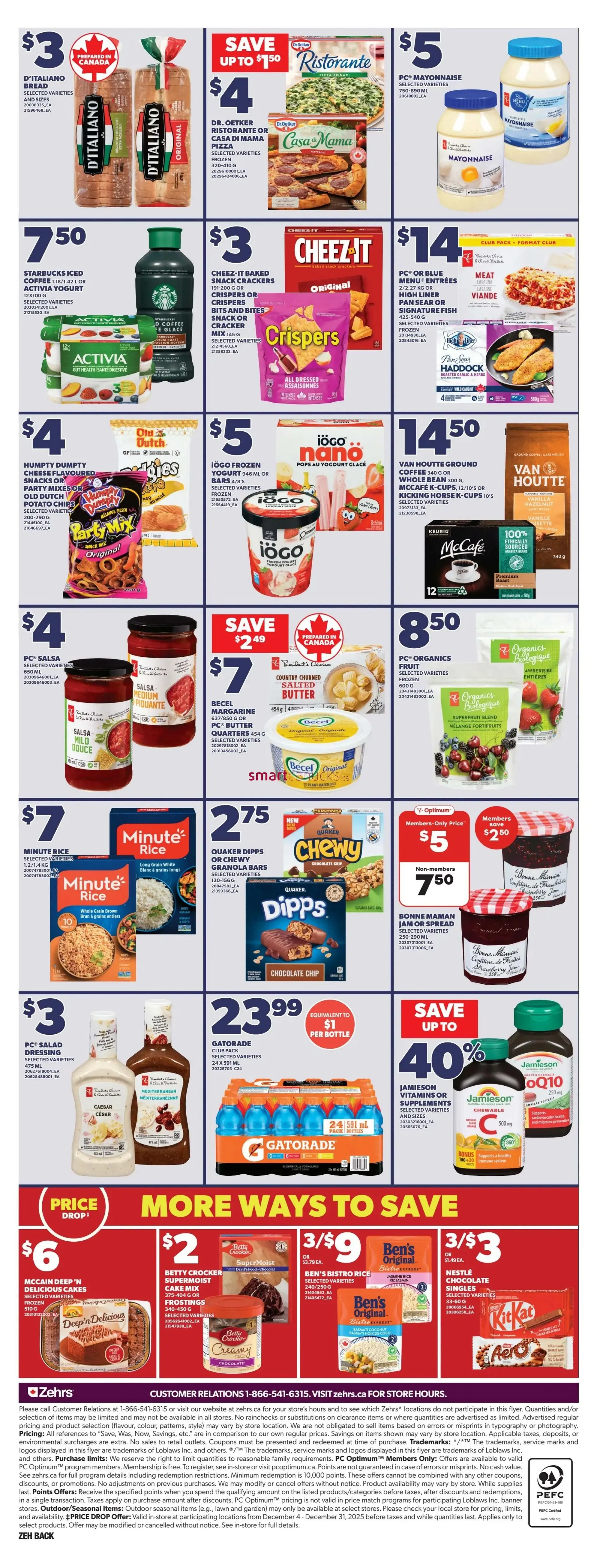 Zehrs flyers from December 25 to December 31 2025 - flyer page 4