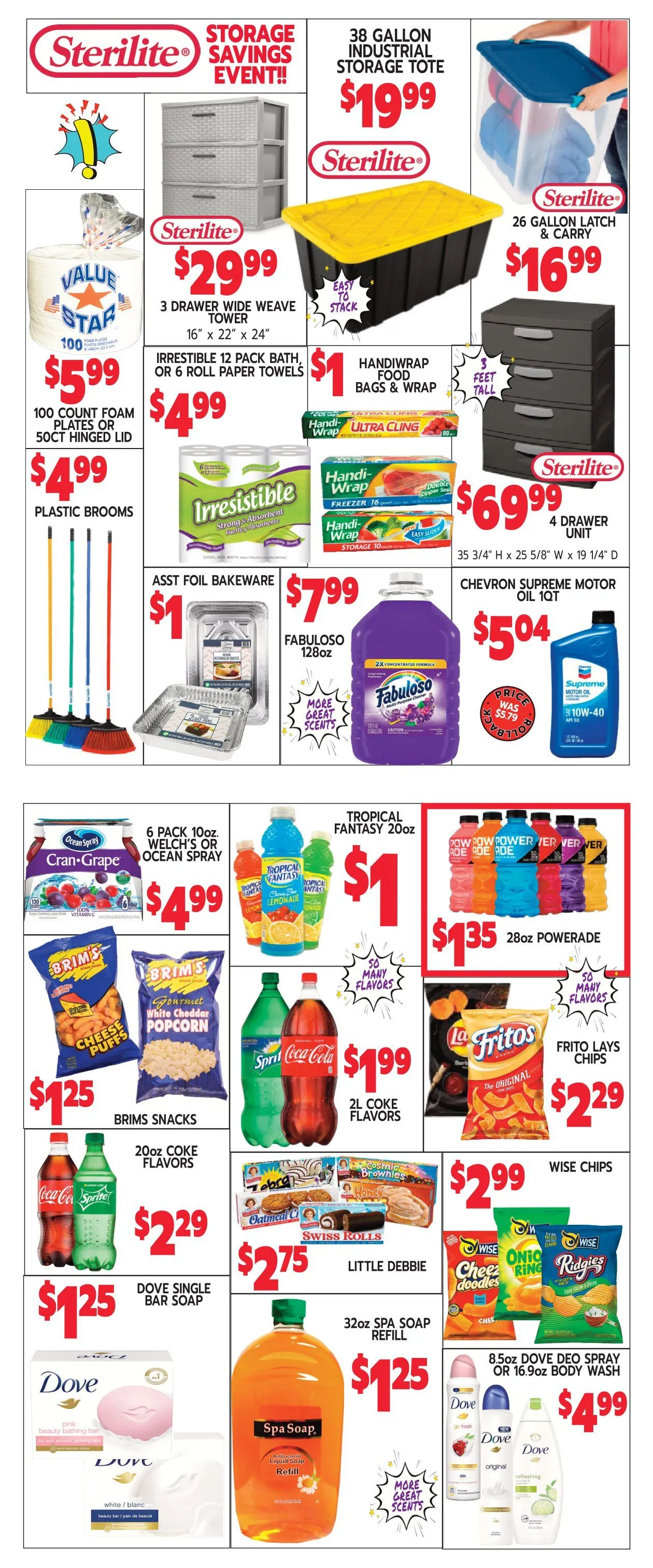 Weekly ad Roses Discount Store Sales from September 1 to September 7 2025 - Page 4