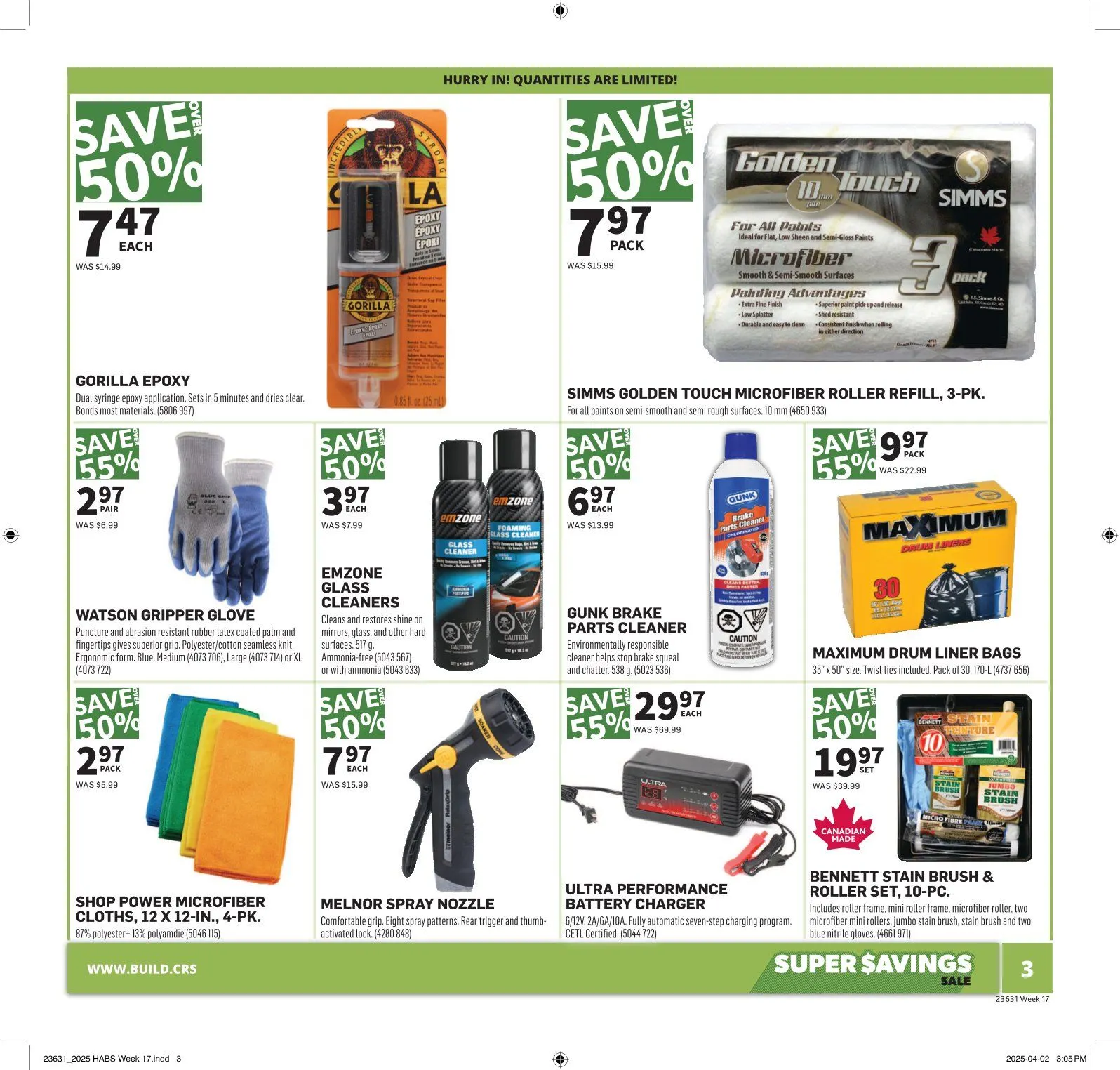 Flyer from April 17 to April 23 2025 - flyer page 4