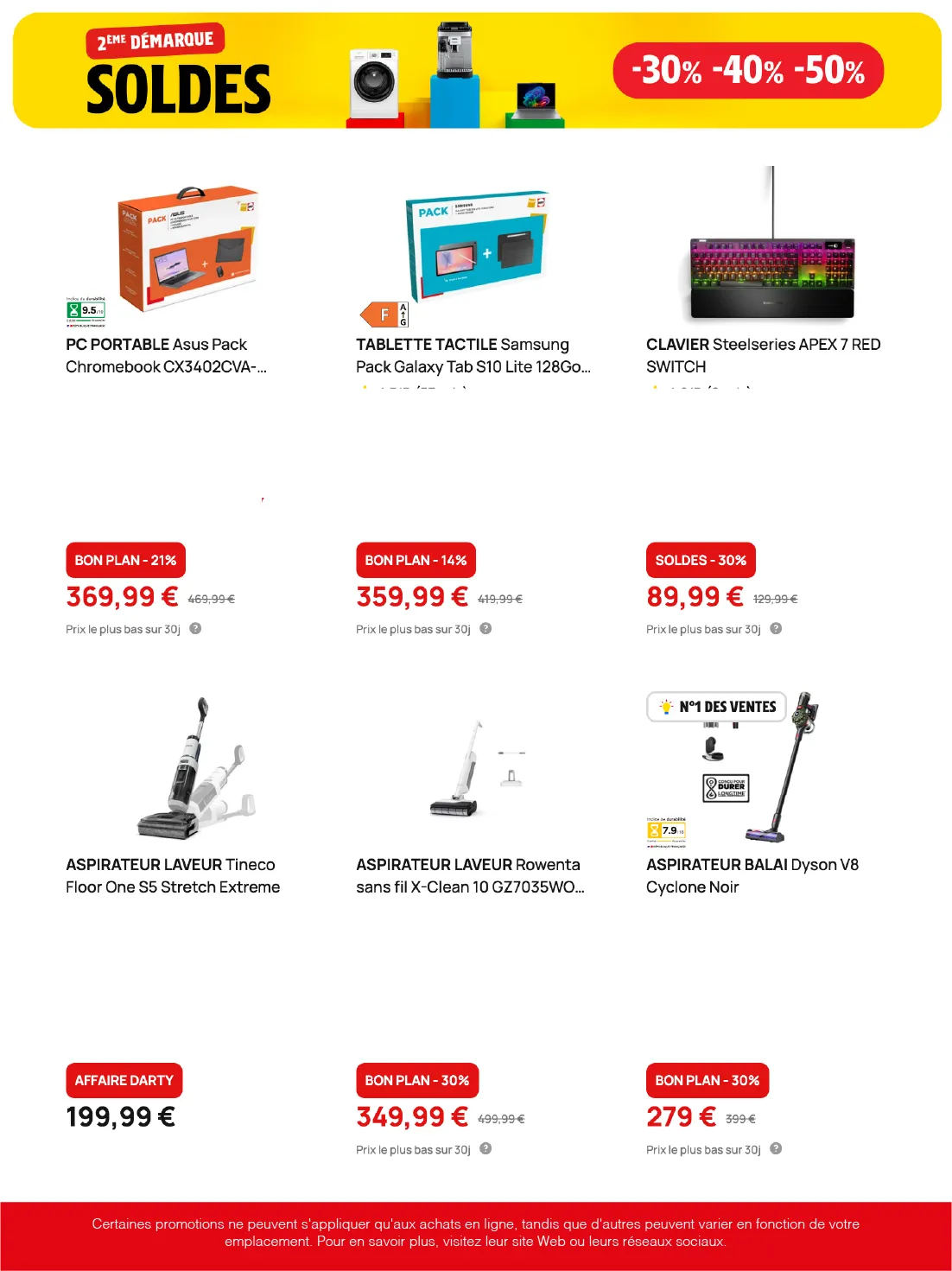  Darty Catalogue du 8 juillet au 22 juillet 2026 - Catalogue page 3
