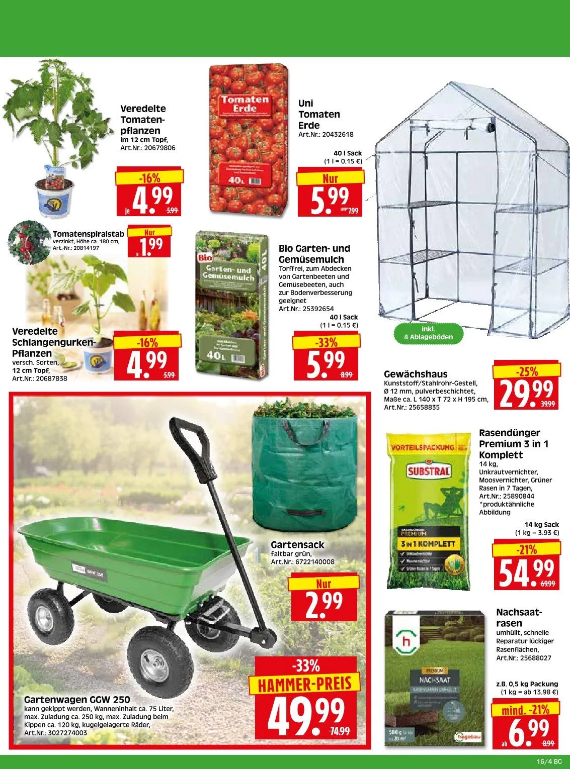 Herkules Baumarkt Prospekte von 13. April bis 18. April 2026 - Prospekt seite 4