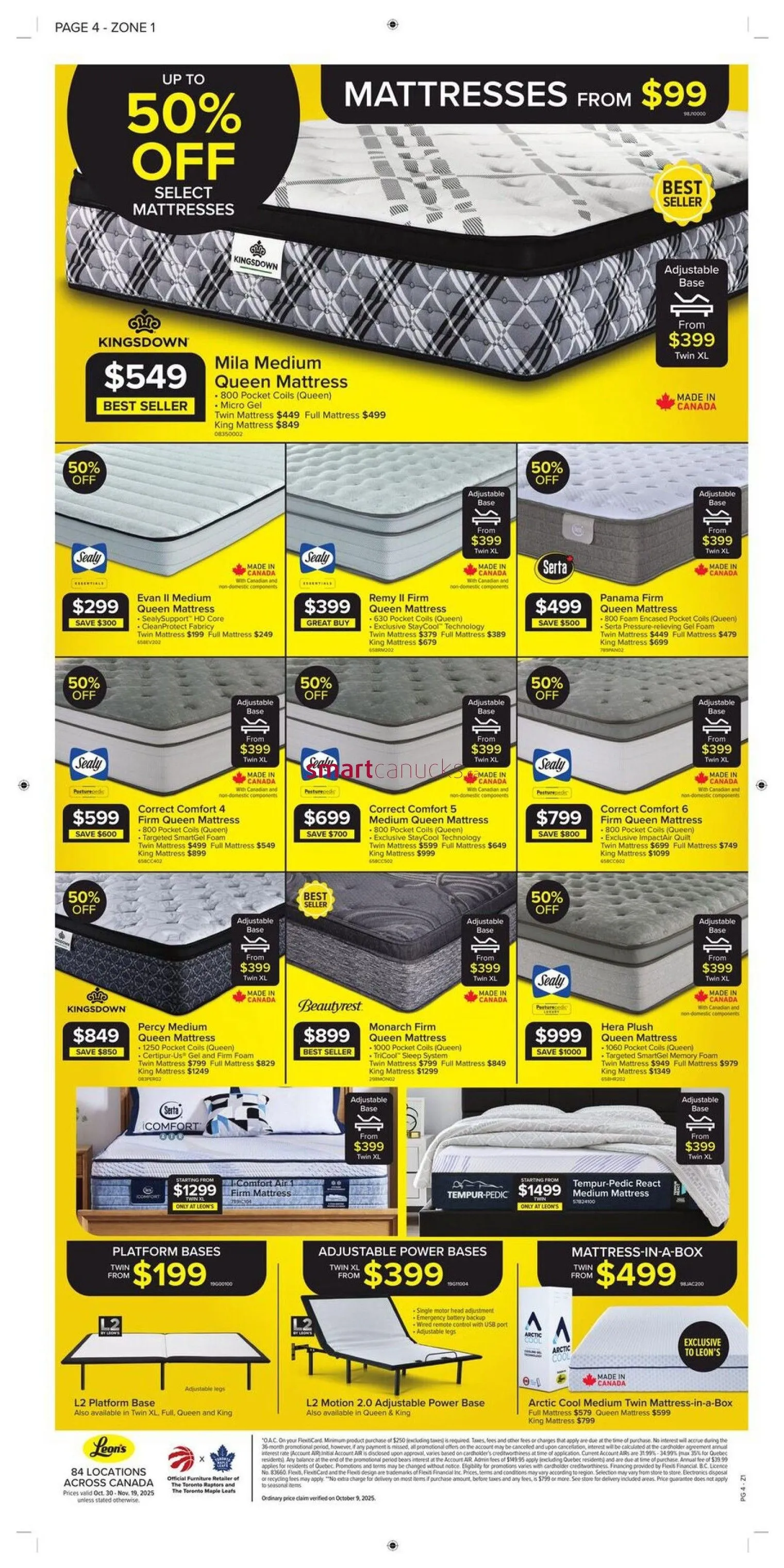 Leon's Sales from October 30 to November 19 2025 - flyer page 4