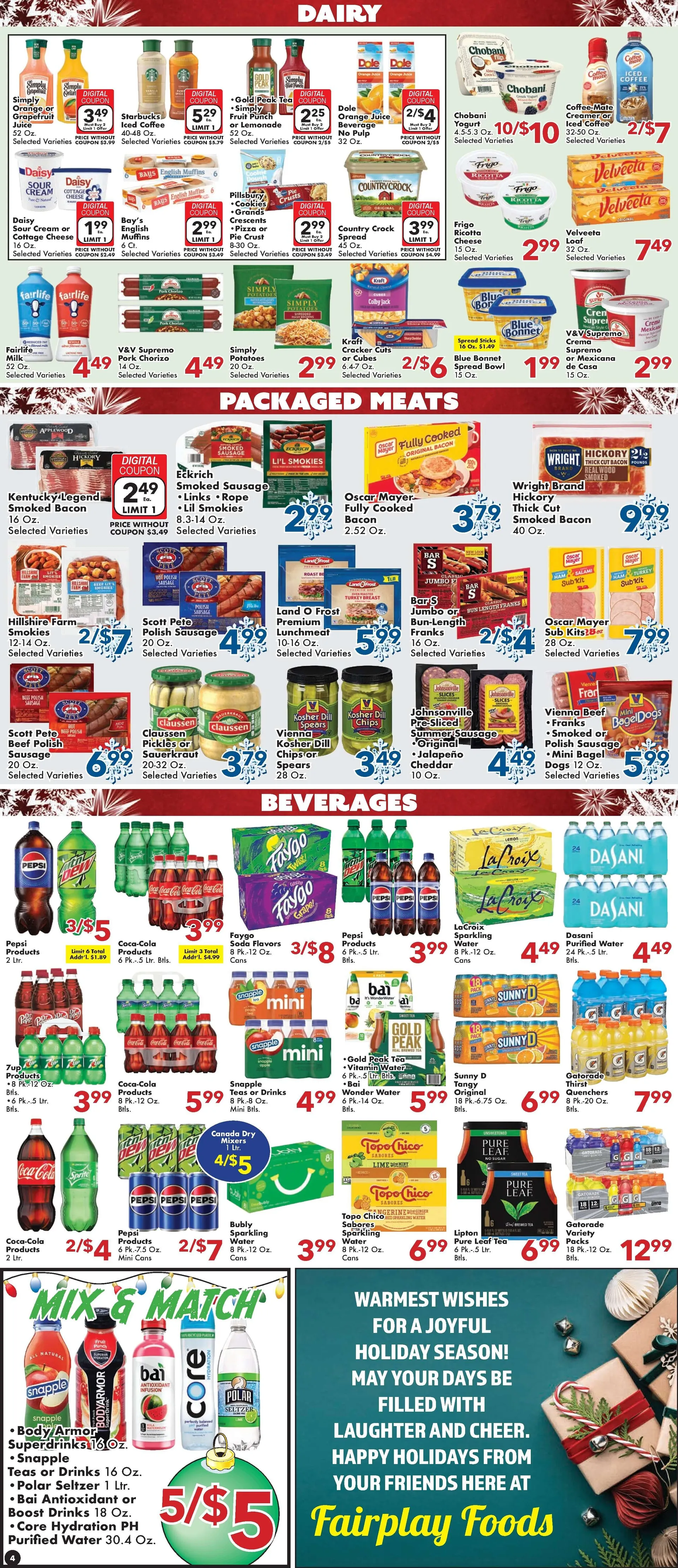 Weekly ad FairPlay Weekly Ad from December 18 to December 25 2024 - Page 4