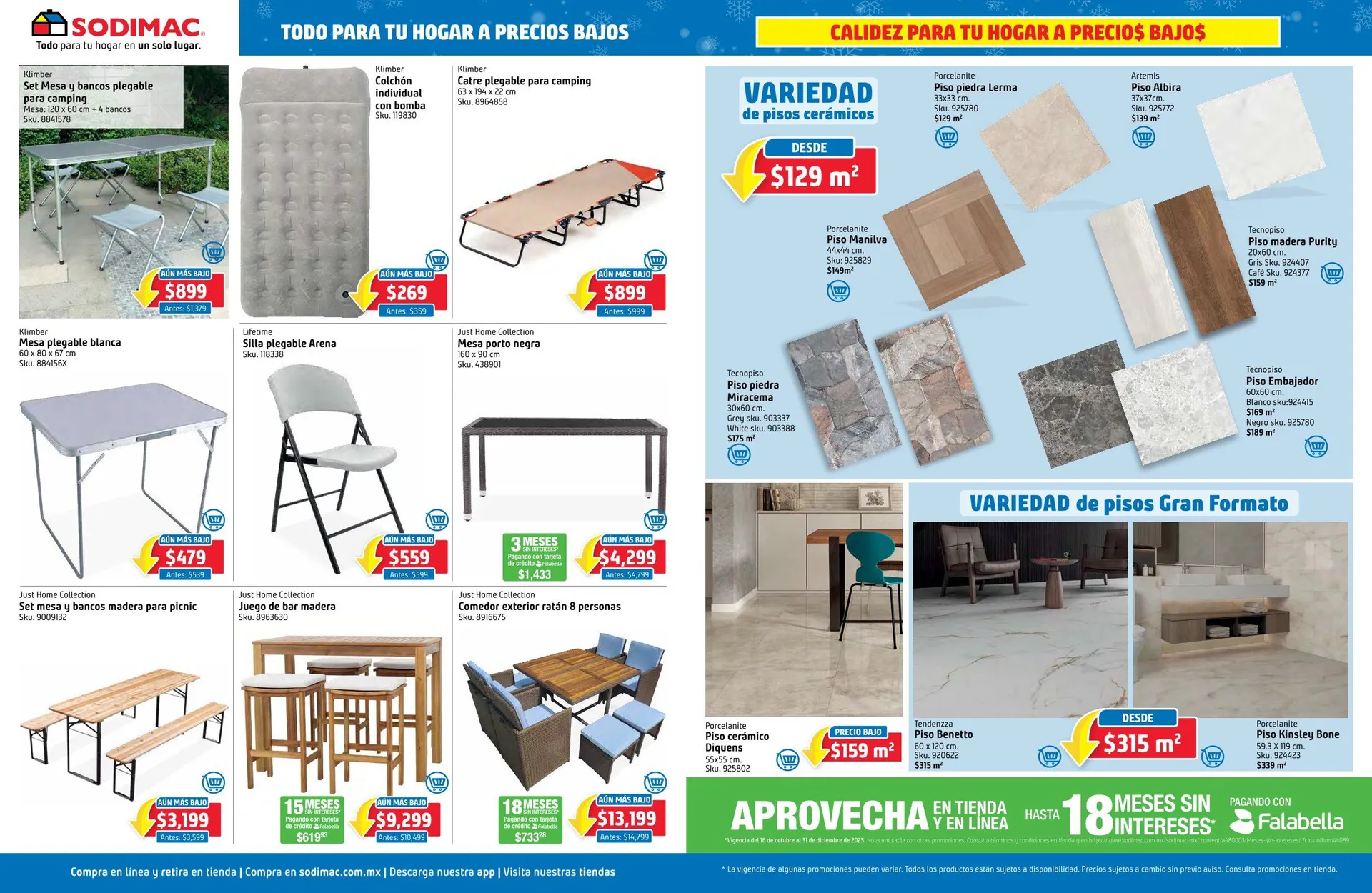 Catálogo de  Sodimac Ofertas 16 de octubre al 14 de enero 2026 - Pagina 4