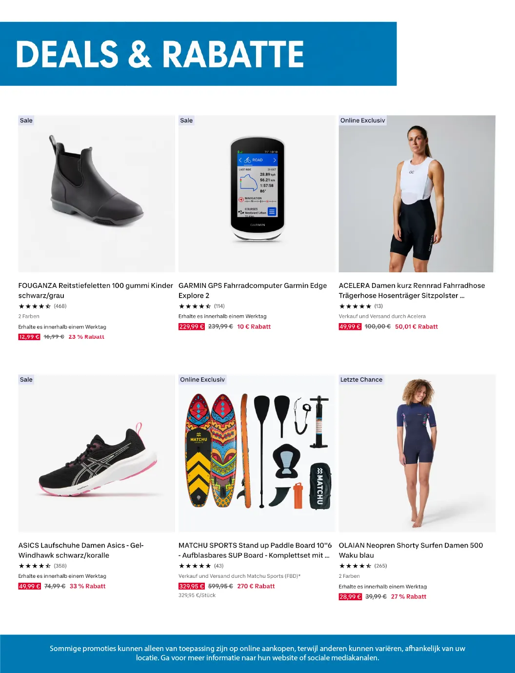 Decathlon Prospekte von 18. September bis 3. Oktober 2025 - Prospekt seite 3