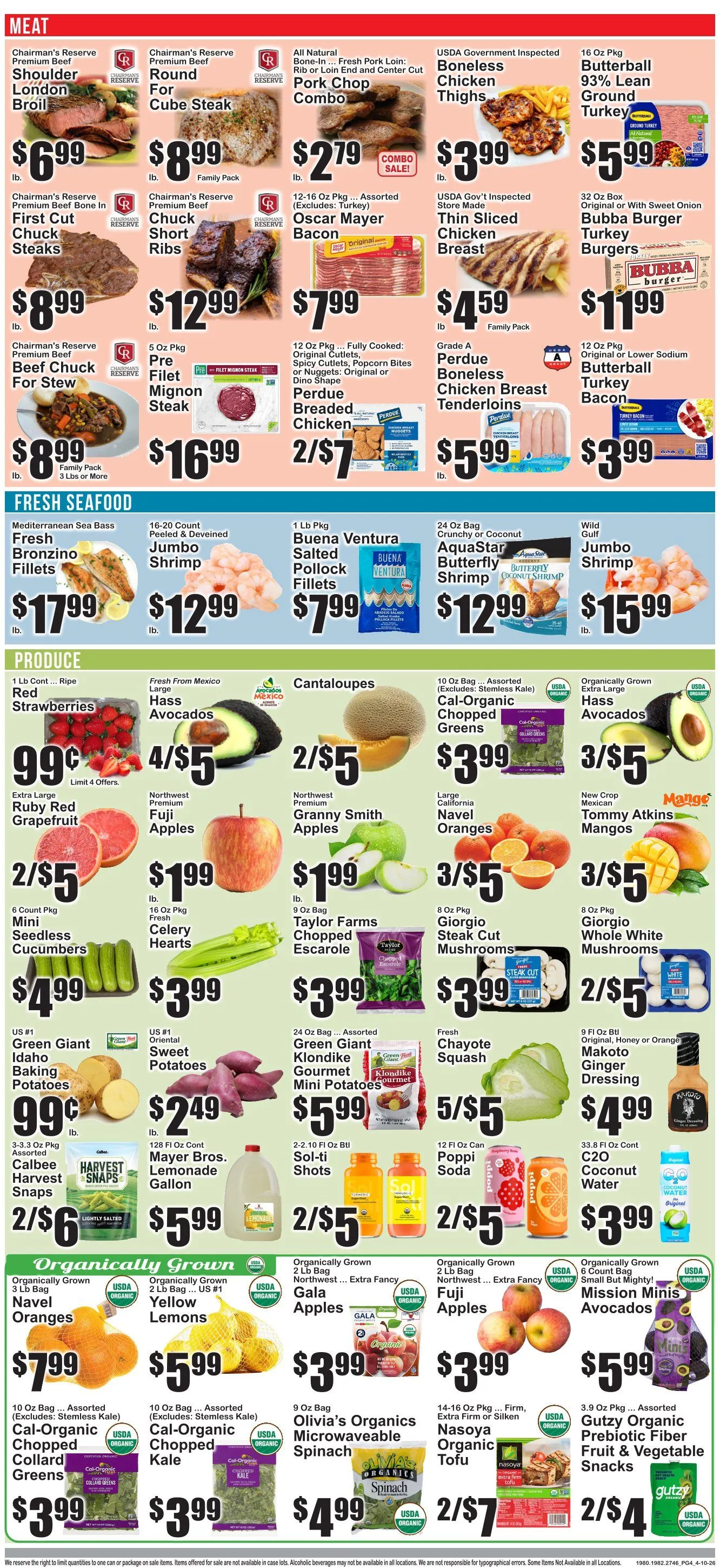 Weekly promotion The Food Emporium Sales spanning from April 10 to April 16 2026 - Page 4 for Catalogue 365