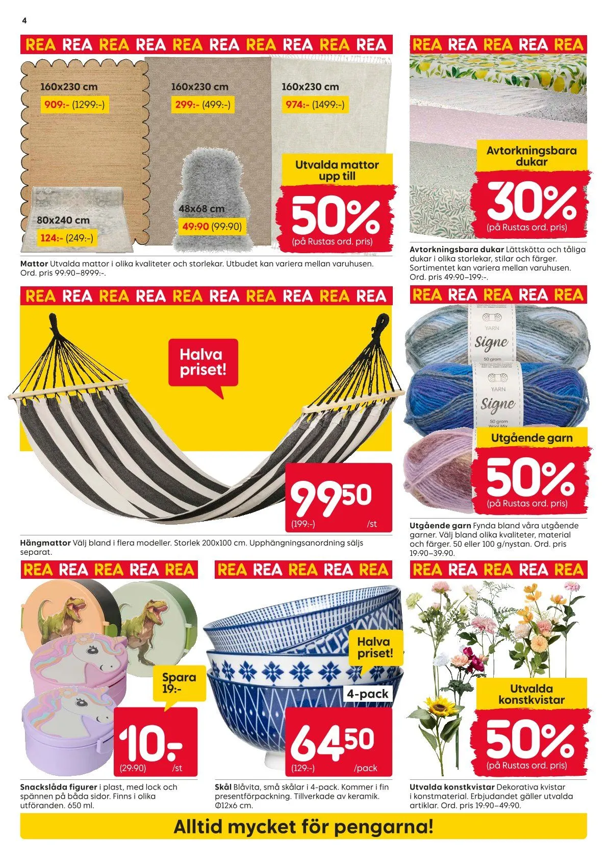 Rusta erbjudanden från 15 juni till 21 juni 2026 - Reklamblad sidor 4