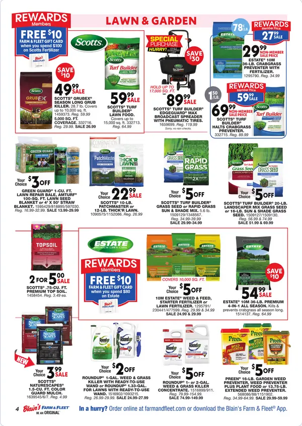 Weekly ad Blain's Farm & Fleet Sales from April 16 to April 26 2026 - Page 4