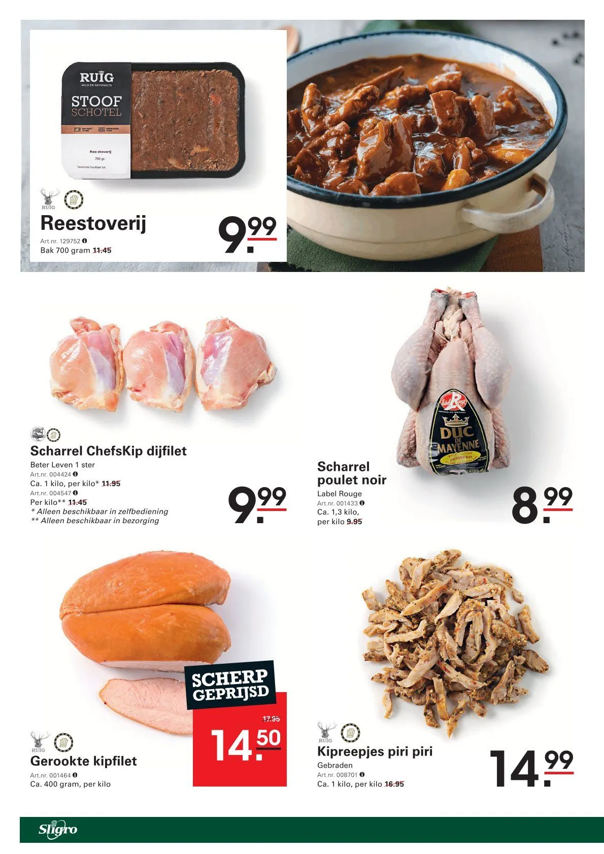 Sligro van Speciale aanbiedingen  van 2 januari tot 20 januari 2025 - Folder pagina 4