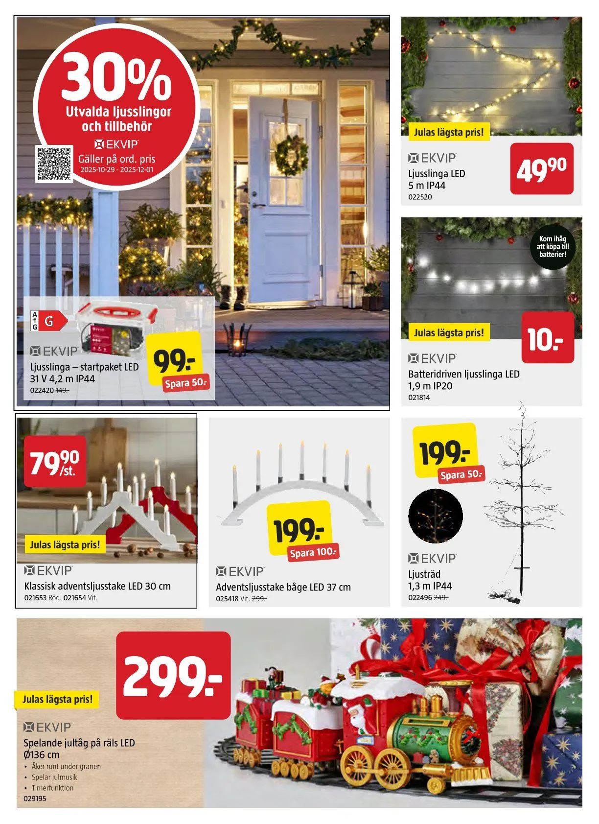 Jula Erbjudanden från 30 oktober till 12 november 2025 - Reklamblad sidor 4