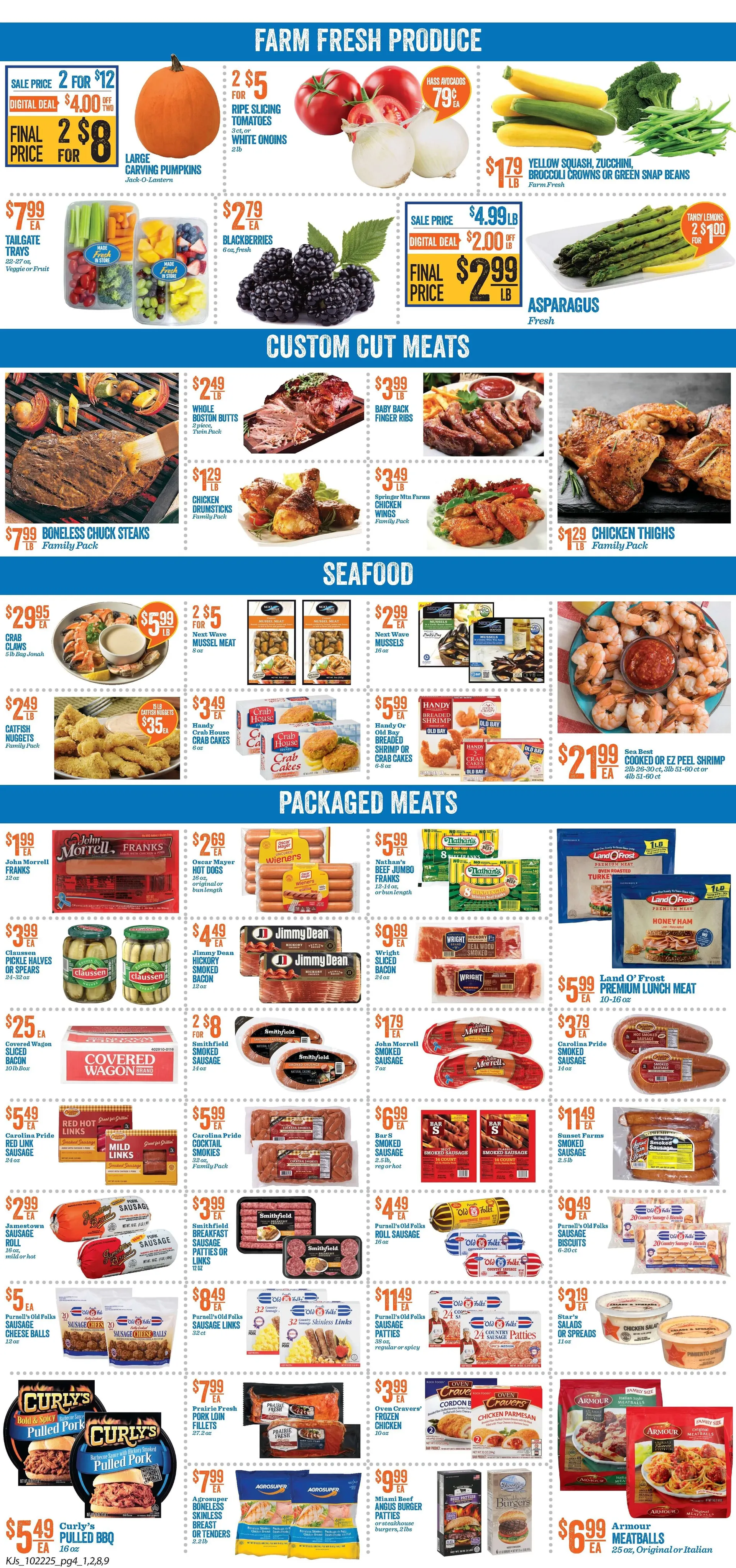 Weekly ad KJ´s Market Sales from October 22 to October 28 2025 - Page 4