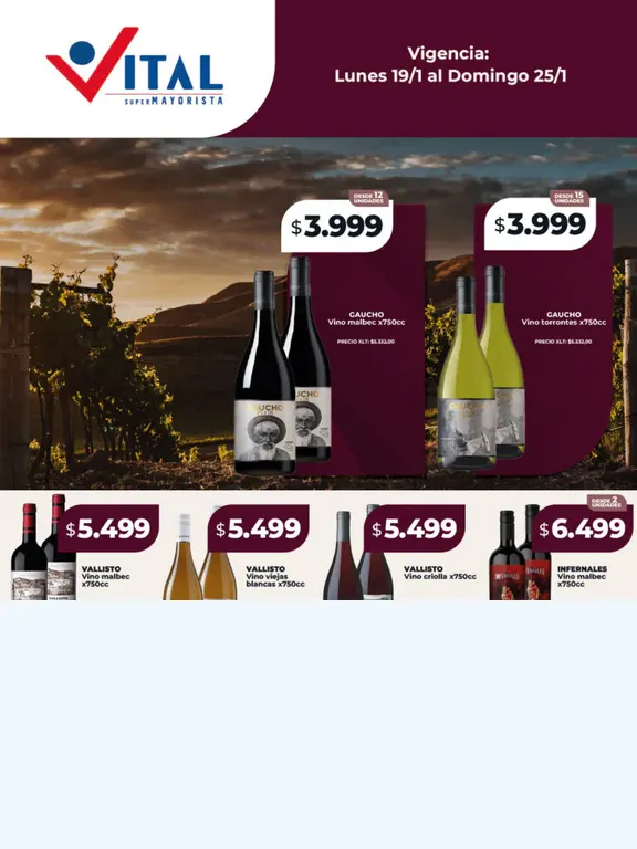 Ofertas de Ofertas Vital 19 de enero al 25 de enero 2026 - Página 4 del catálogo